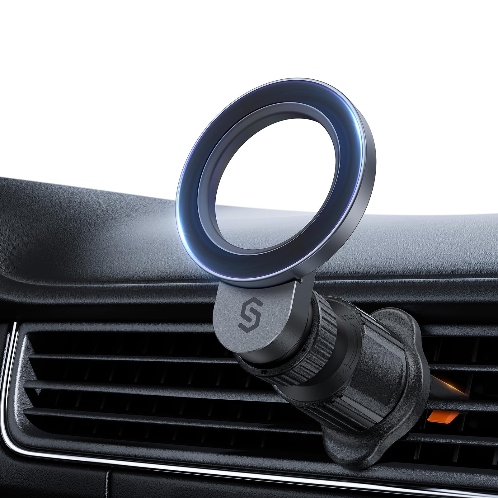 Syncwire For Magsafe Car Mount, 【360° 】【Strongest Magnet】 Magnetic Phone Holder For Car Vent, Hands  Car Air Vent Accessories For Women Men Iphone 16 Pro Max 15 14 13, Samsung S25 All Smartphones