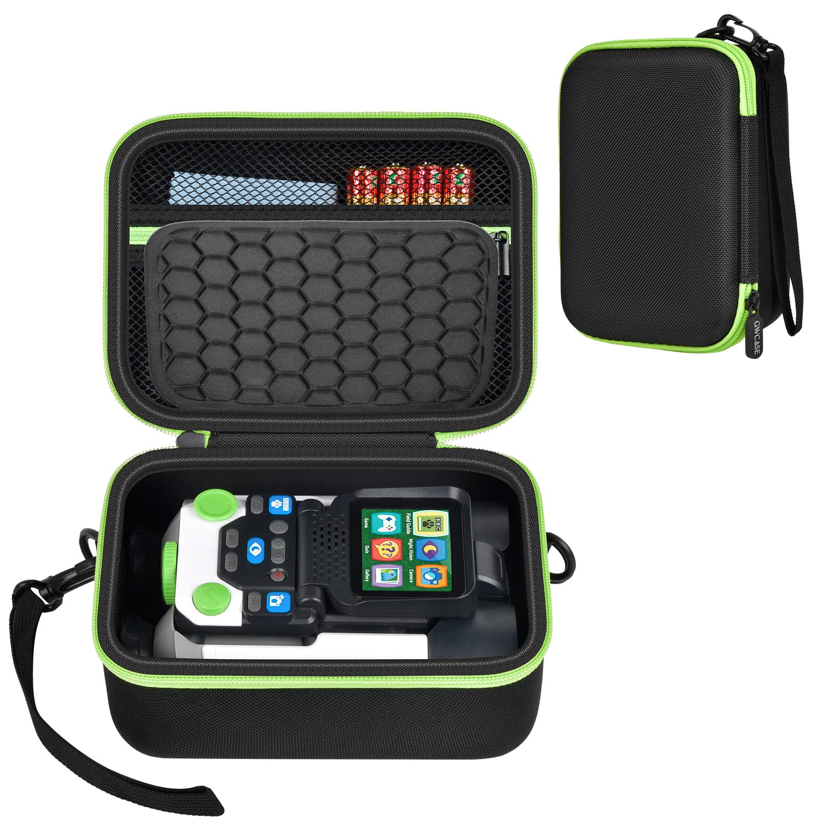 Gwcase Portable Carrying Storage Case Compatible With Leapfrog Magic Adventures Binoculars And Accessories, Protective Organizer Box For Outdoor Travel And Exploration(Bag Only)
