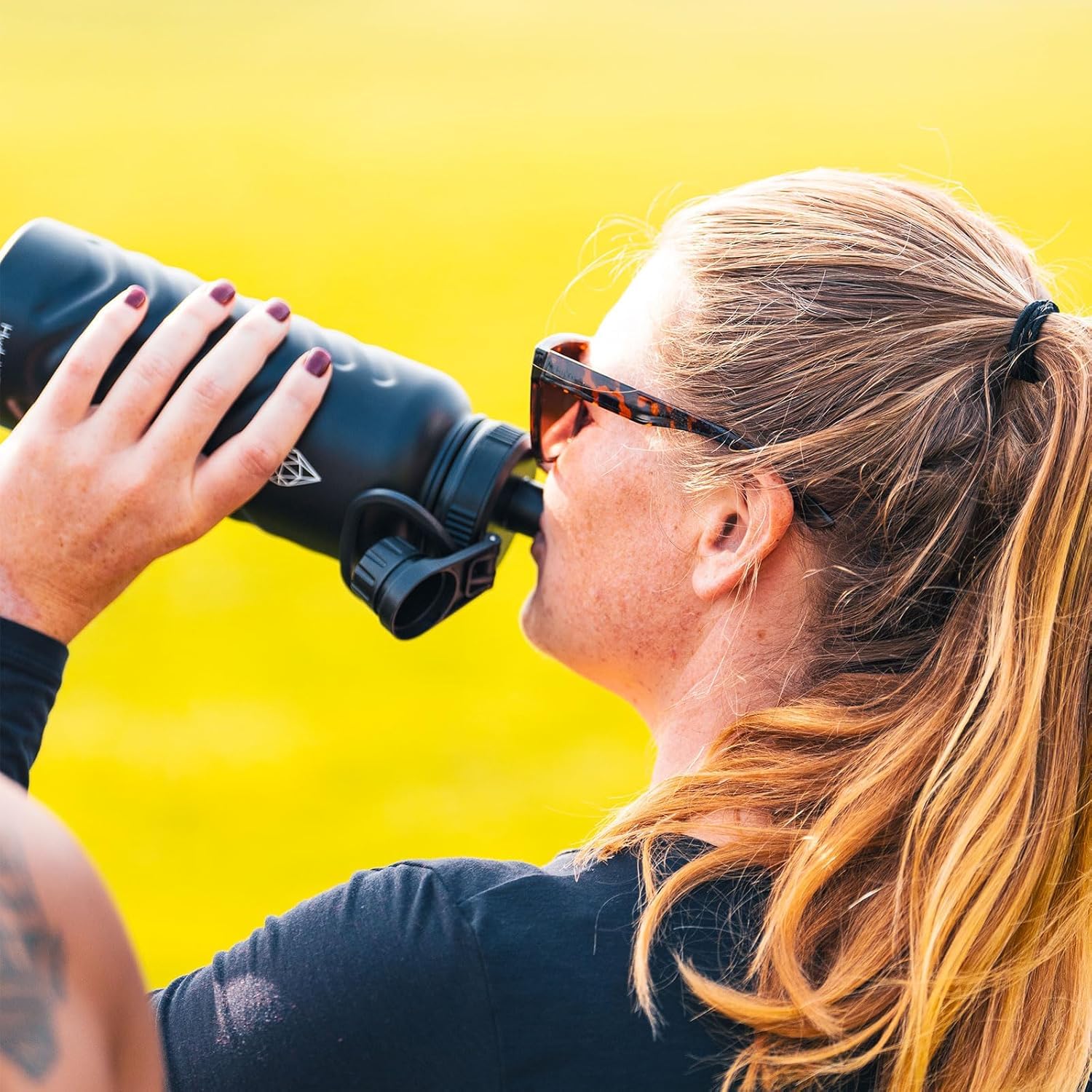 32Oz Insulated Stainless Steel Water Bottle With Straw – Leak-Proof,-, Wide Mouth Sports Fl