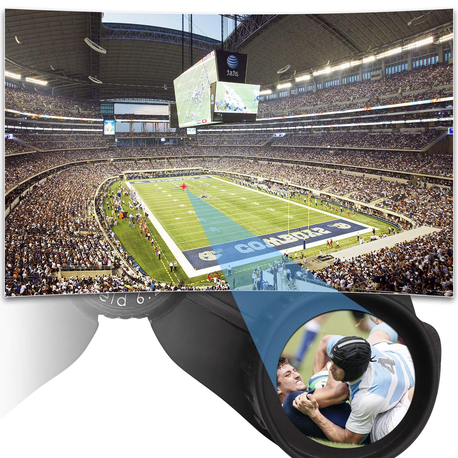 Skygenius 10X25 Compact Binoculars For Adults And Kids, Small For Bird Watching, Theater And Concerts, Outdoor Travel Sightseeing Hunting Hiking