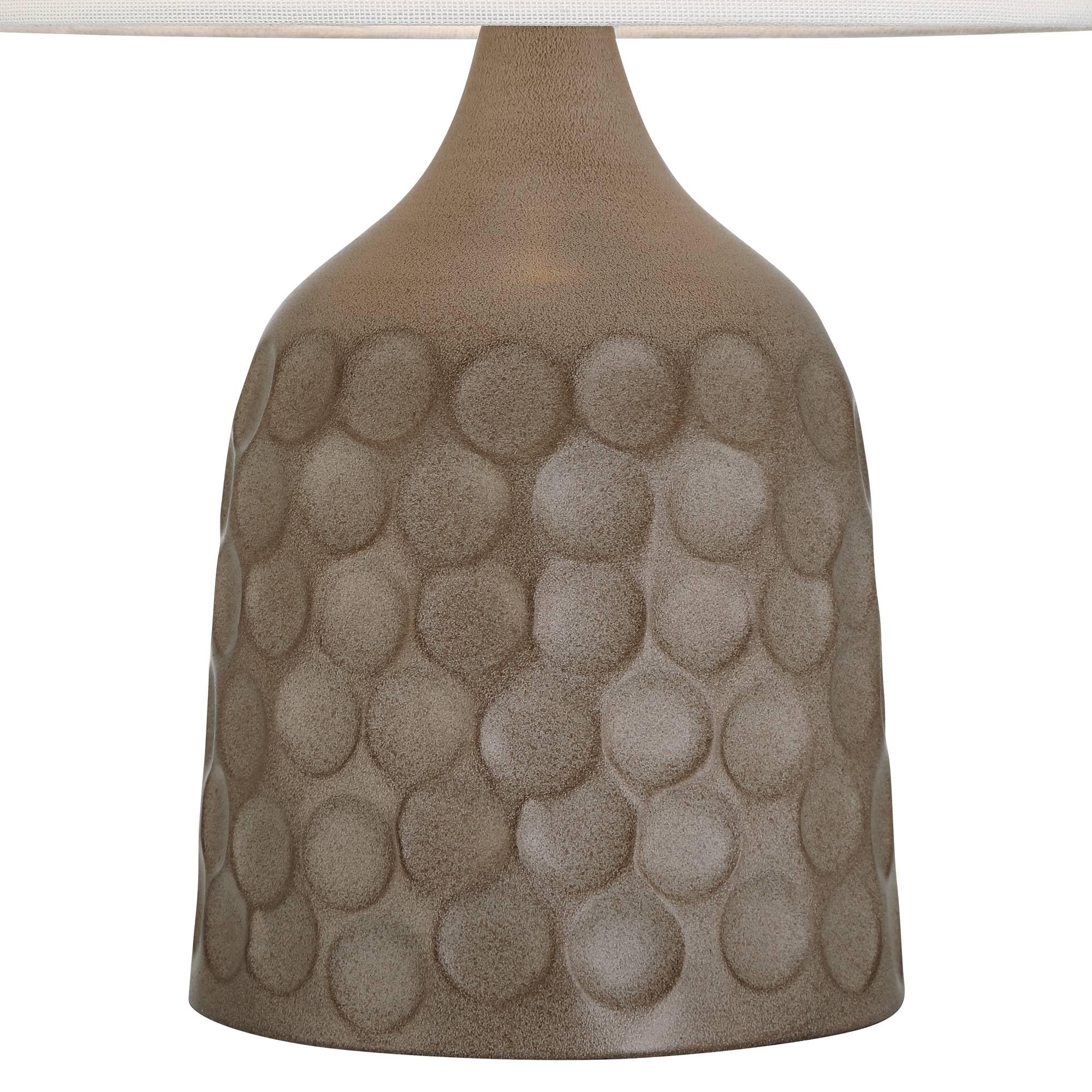 360 Lighting Circles 20" Bronze Metal Accent Table Lamps Set Of 2