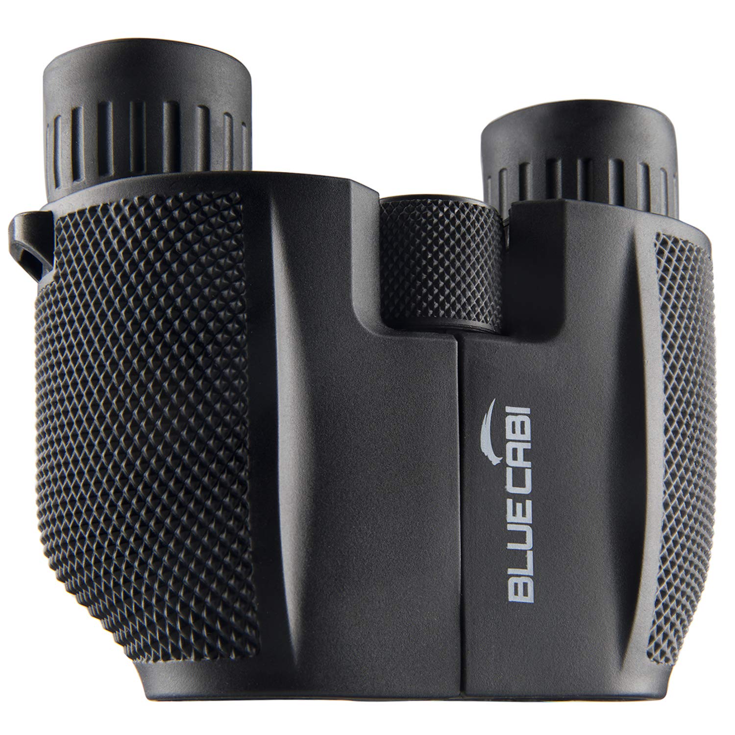 Bluecabi Compact 10X25 Binoculars – Lightweight, Foldable, High Powered Binoculars For Adults & Kids W/Powerful 10X Long Distance Magnification, Easy Focus Knob, Texture Grip, Neck Strap & Travel Bag