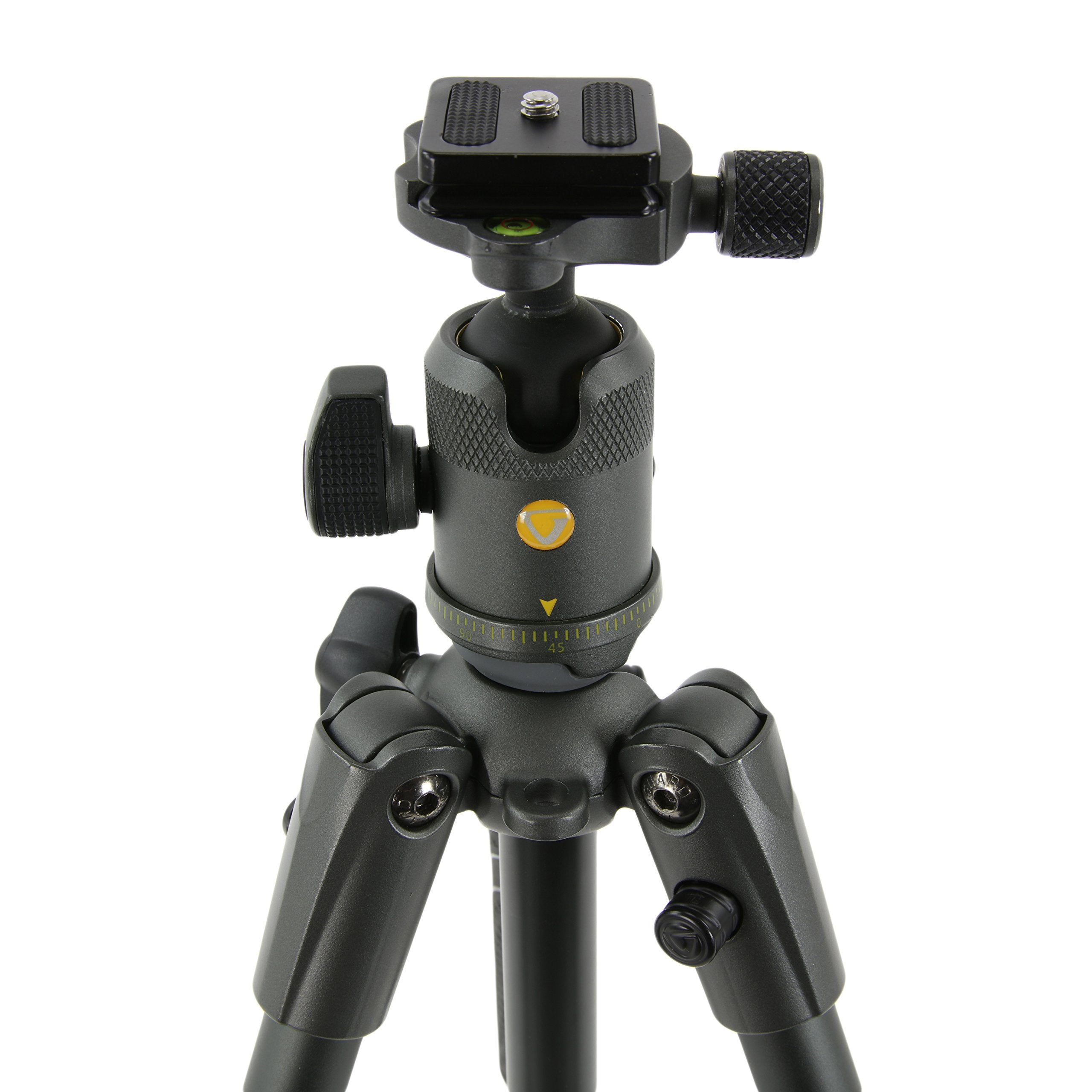 Vanguard Veo 2 204Ab Black Aluminum Tripod With Veo 2 Bh-45 Ball Head