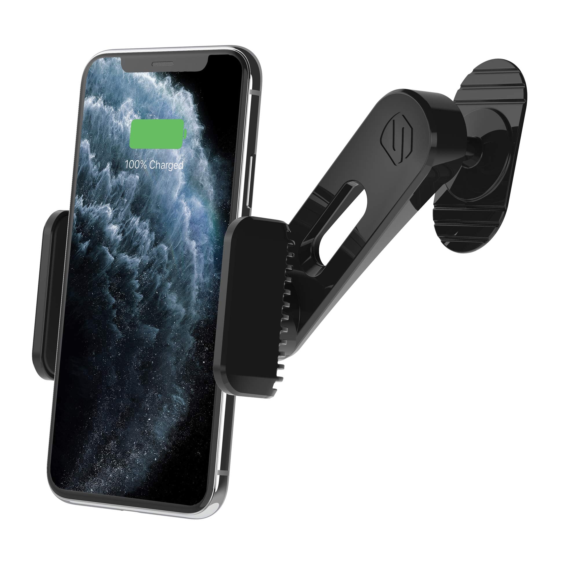 Scosche Uh4Odex2-Sp Quickgrip Extendo Swing-Arm Telescoping Phone Adhesive Or Suction Cup Mount With Adjustable Arms