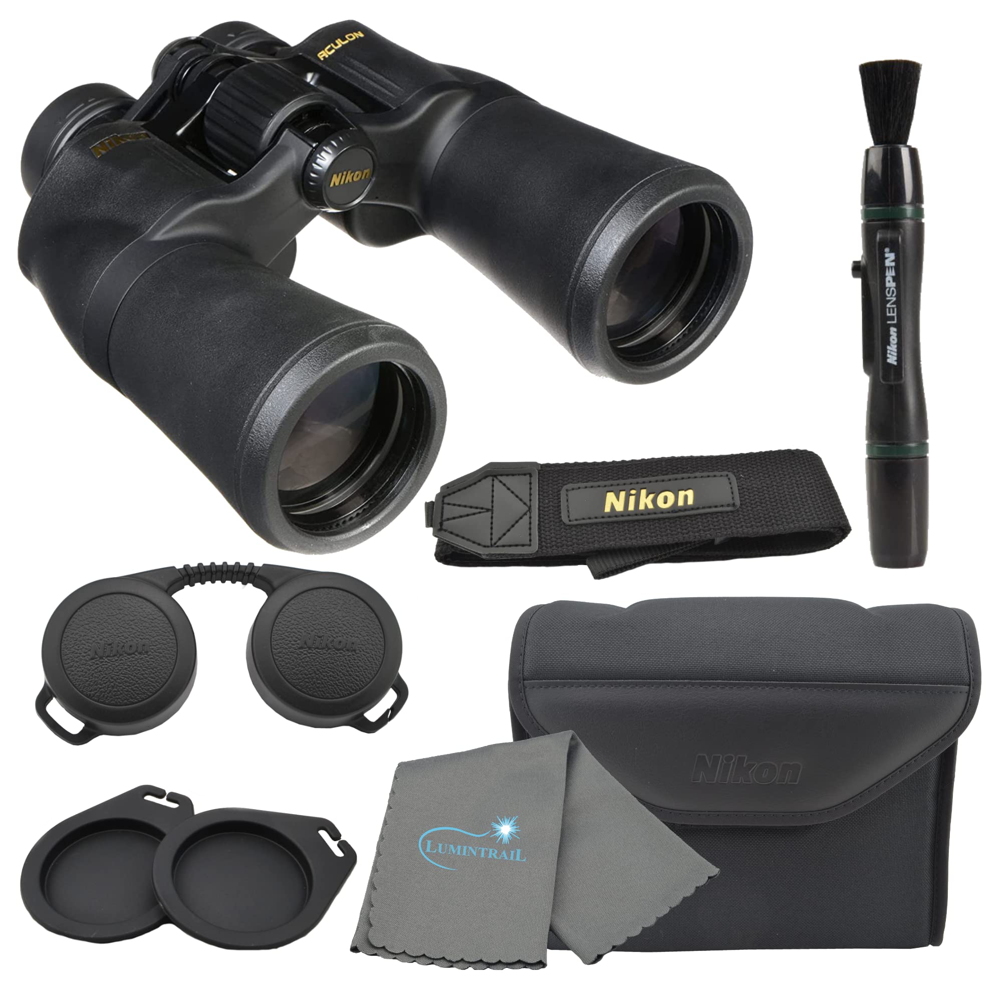 Lumintrail Aculon A211 8249 12X50 Binoculars With Lens Pen And Cloth