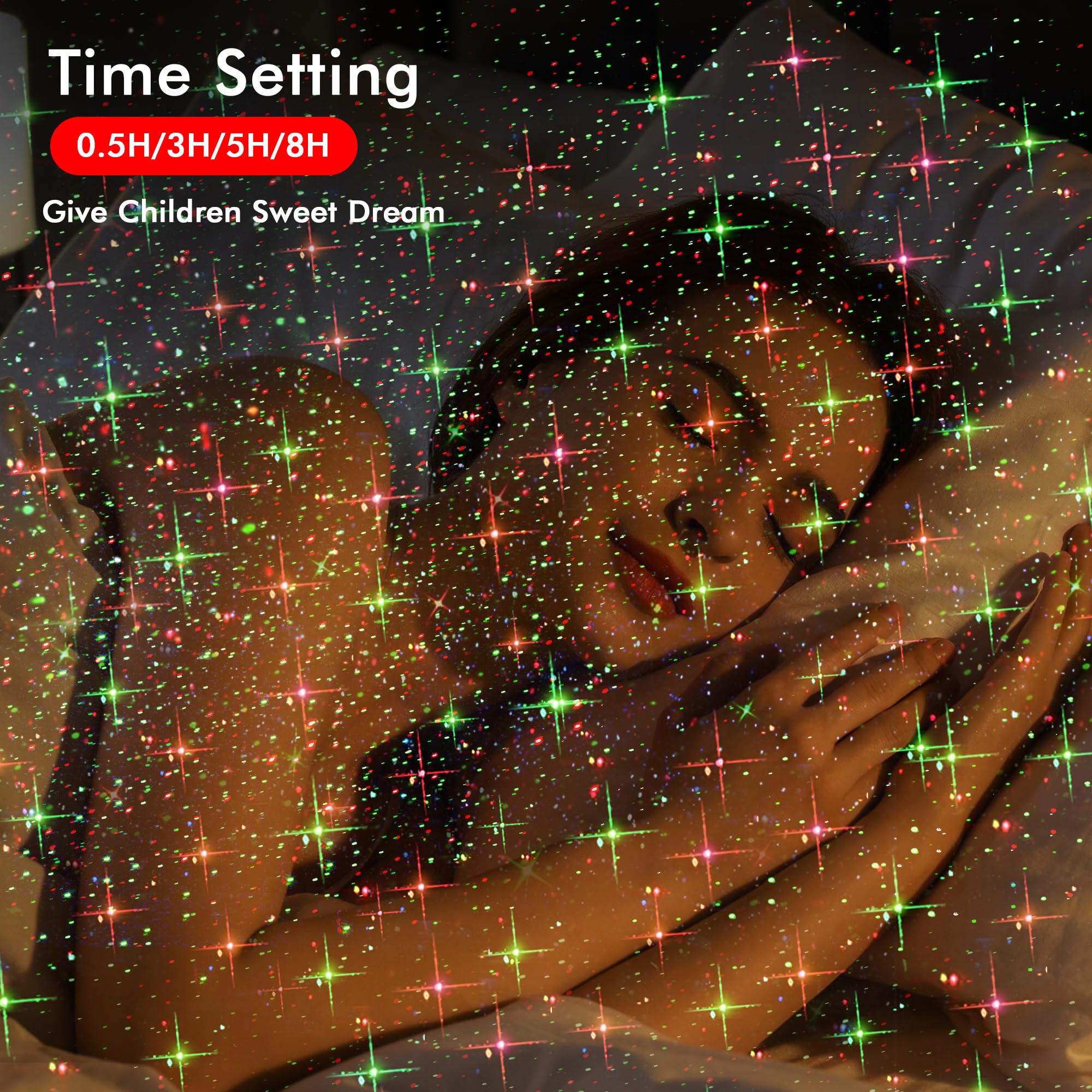 Binkbang Christmas Projector Lights Outdoor, Led Waterproof Projector Lights, 3 Modes With Remote Control Outdoor Christmas Projector For Christmas Decorations Outdoor Yard Holiday Party, Ht-Ll-02