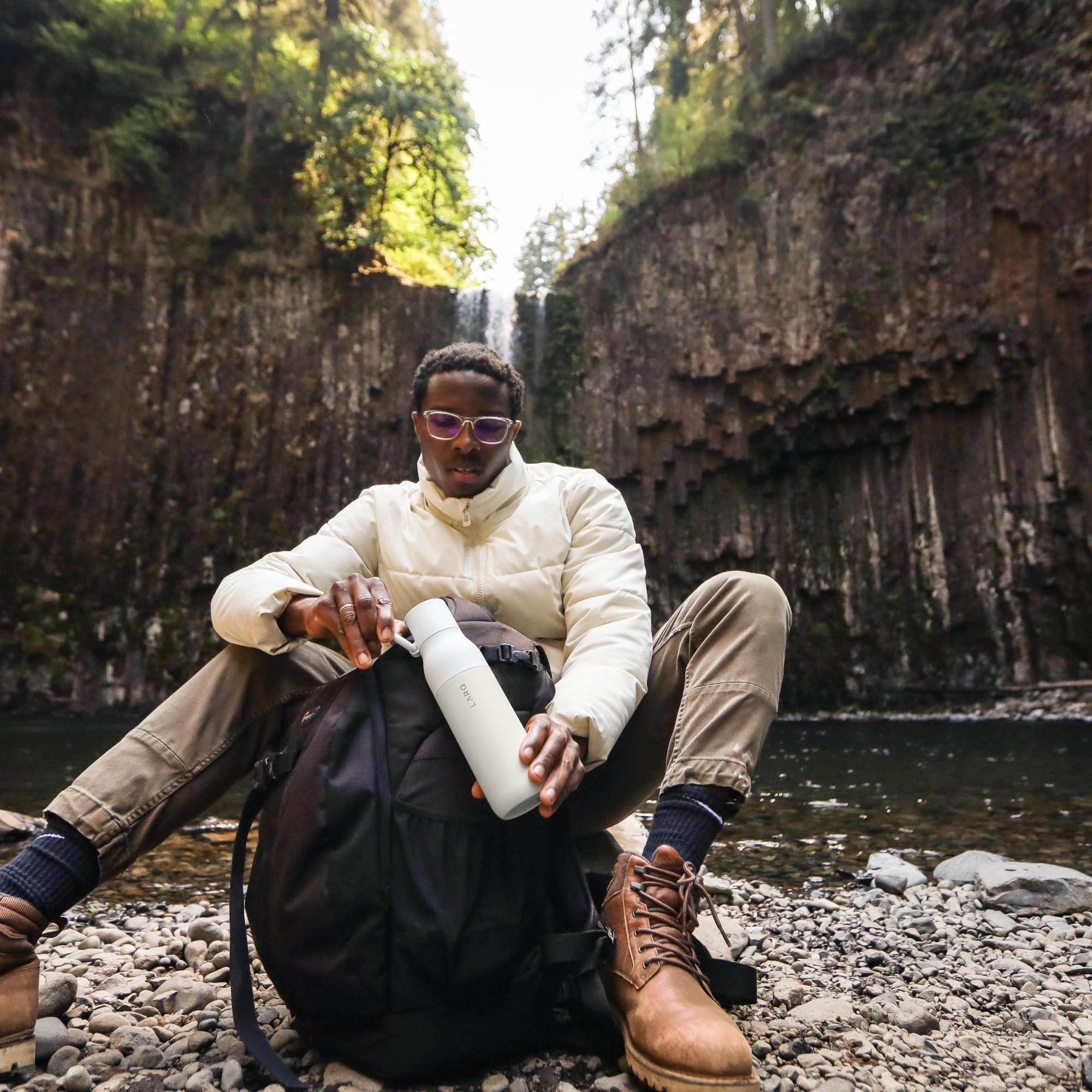 Larq Bottle Filtered - Insulated Stainless Steel Water Bottle