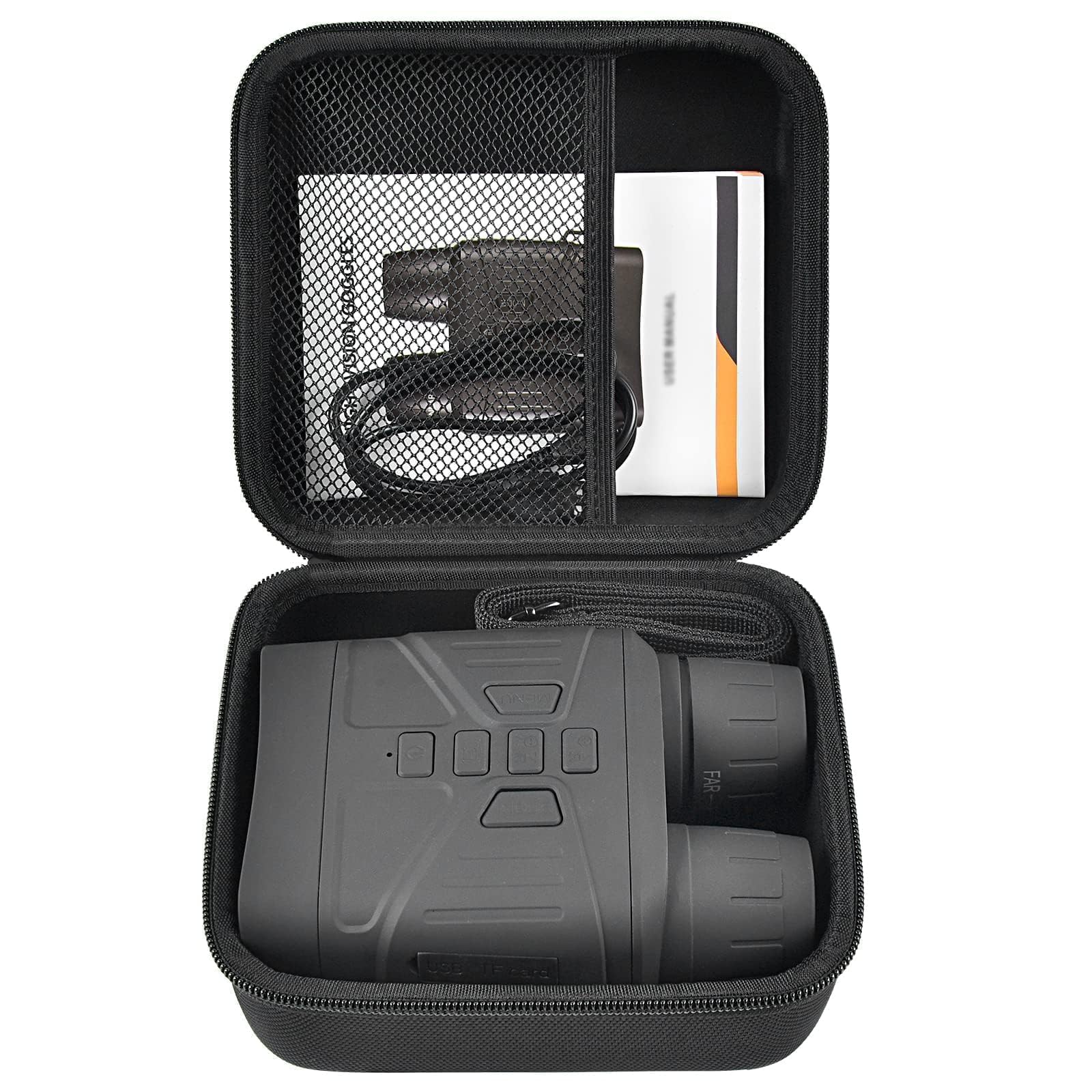 Casmilee Case Compatible With Hexeum/For Fvtga/For Vtiisamao Night Vision For Goggles - 4K Night Vision Binoculars, Holder For Telescopes Optics Scope, Case Only - Binoculars Not Included
