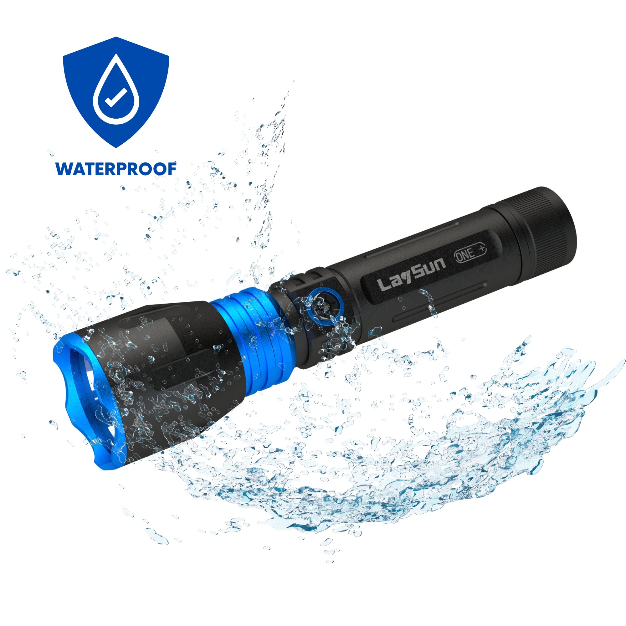 Laysun 3 In 1 Quick Connect Rechargeable Led Work Light Kit With Magnetic Base, Led Flashlight With Flexible Gooseneck Light And Slim Bar Light, 4000Ma Battery And Usb-C Charge