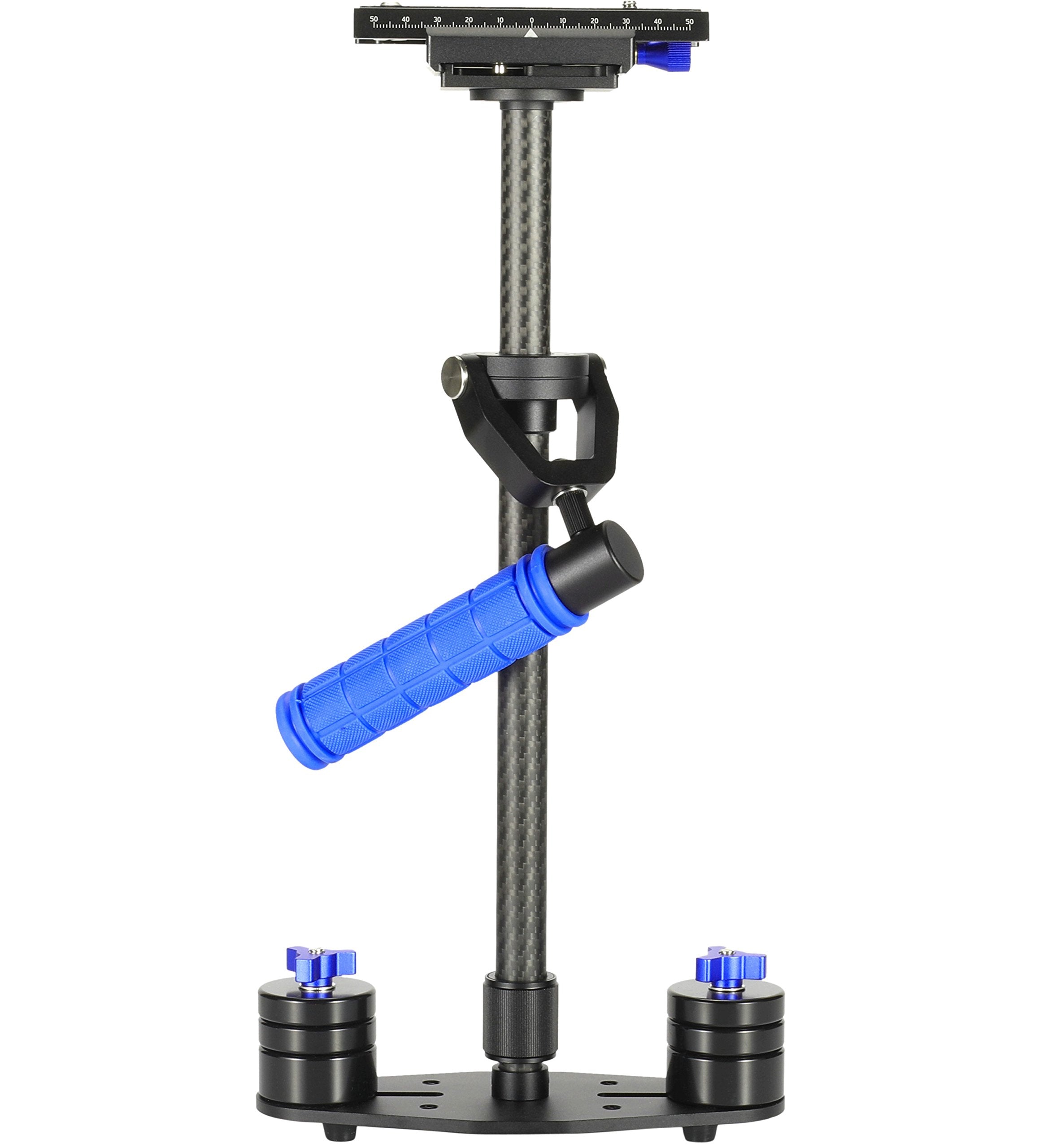 Sunsmart Morros Carbon Fiber Camera Video Stabilizer With Min Length 38Cm And Max Length 60Cm With Quick Release For Dslr And Video Cameras