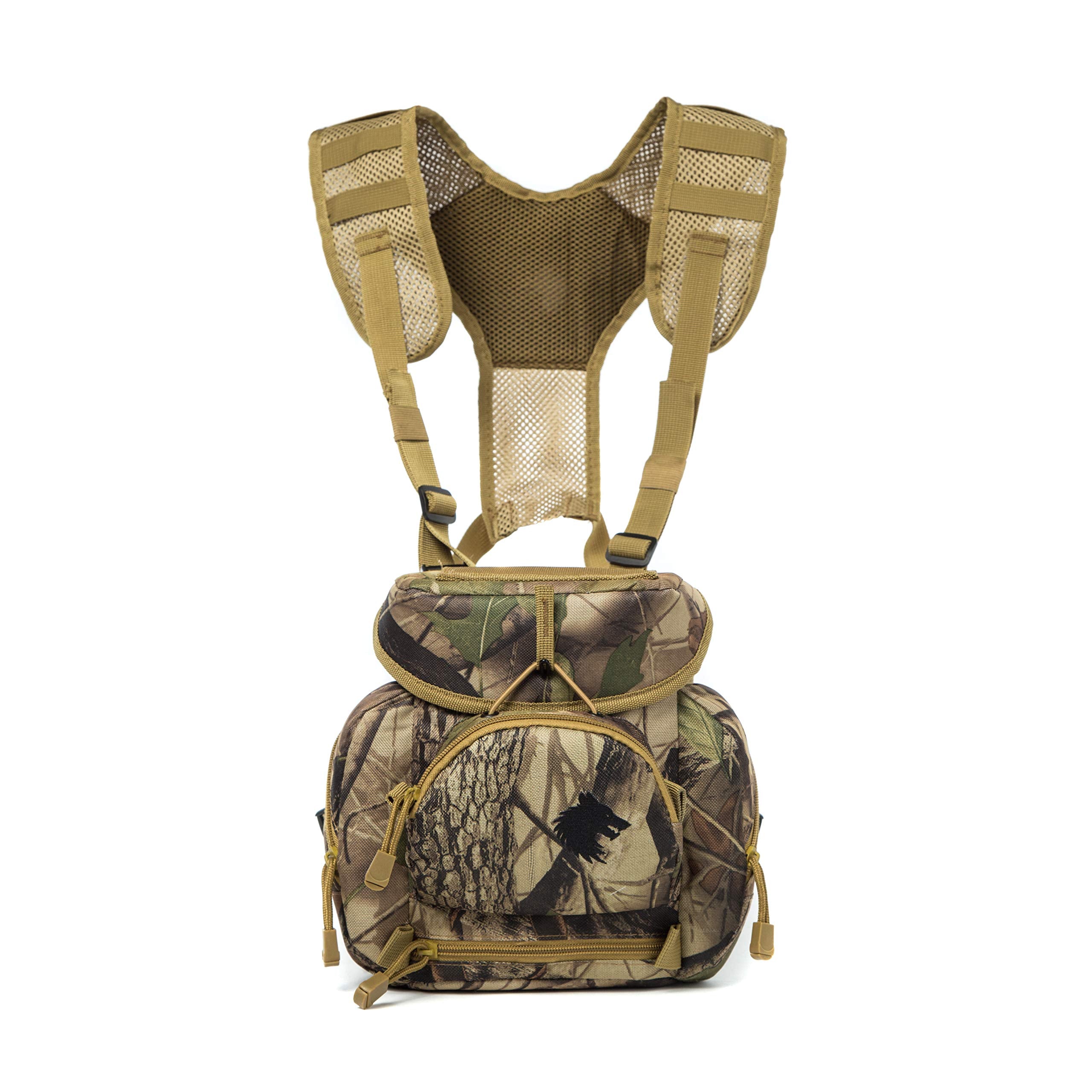Fieldcraft Binocular Harness Case Field Pack For Binos Cameras Optics Rangefinder Gear
