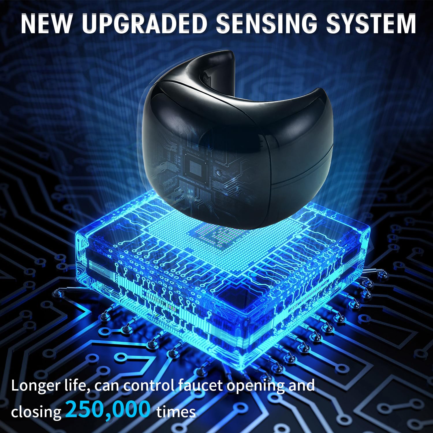 Tohlar Toucheless Kitchen Faucet Gold, Motion Sensor Kitchen Faucet With Pull Down Sprayer Hands- Single Handle Kitchen Sink Faucet Stainless Steel Brushed Gold