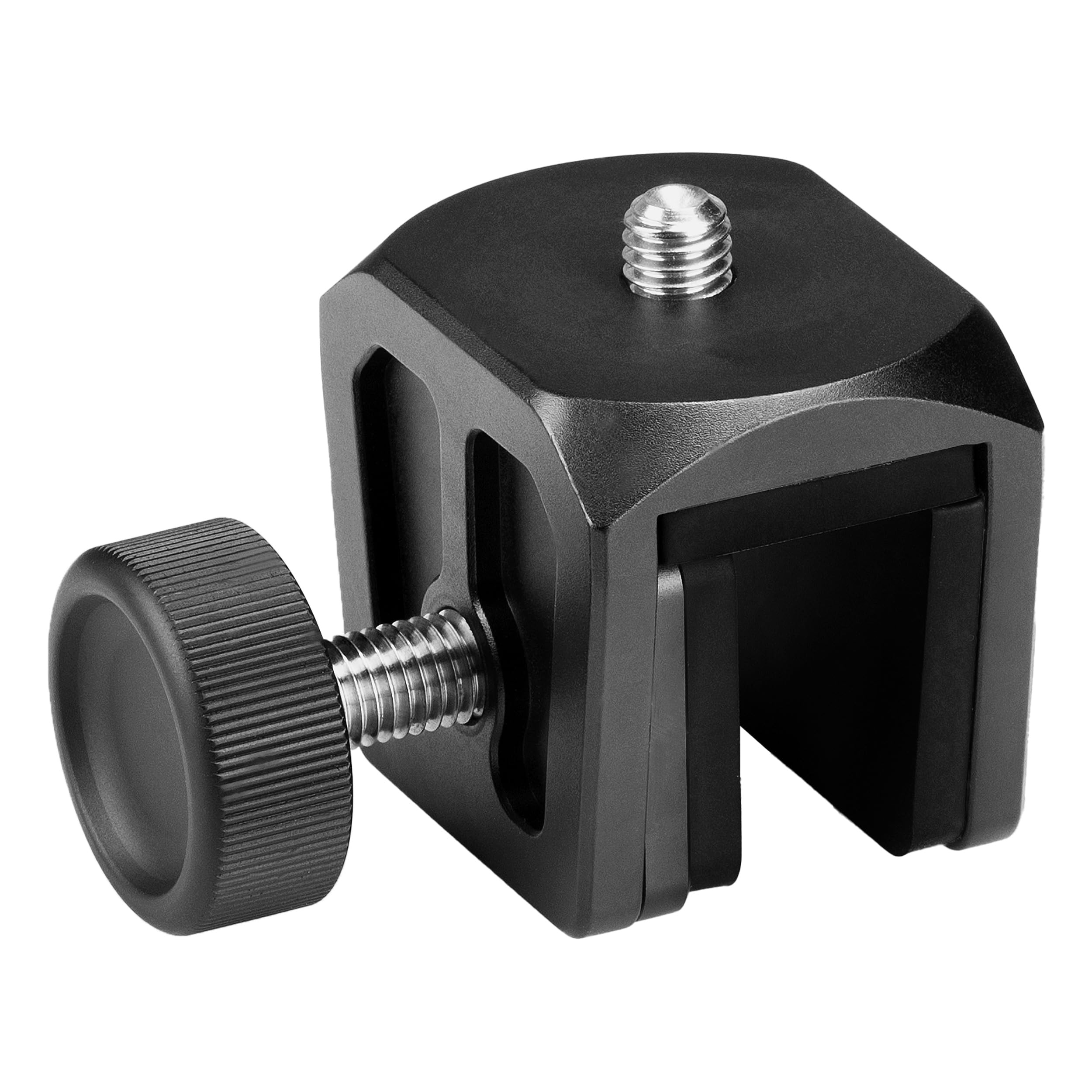 Fanaue Telescope Clip For Spotting Scope Binoculars - Car Window Mount For Tripod Head Camera Phone Mount Adapter - Hunting Scouting, Vehicle Window Mount With 3/8" Screw, Load 5Lb/2.26Kg