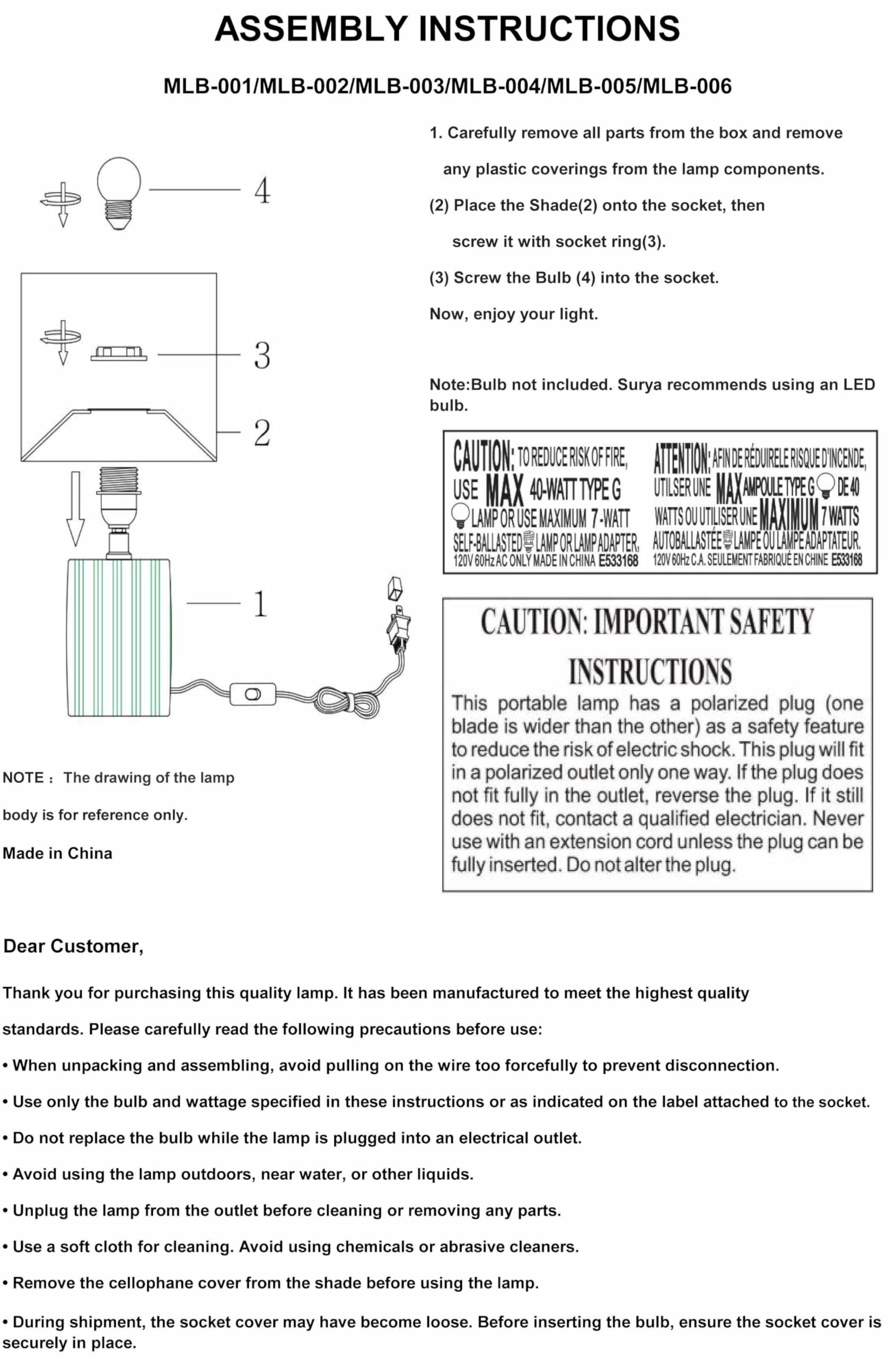 Hauteloom Escamilla Table Lamp