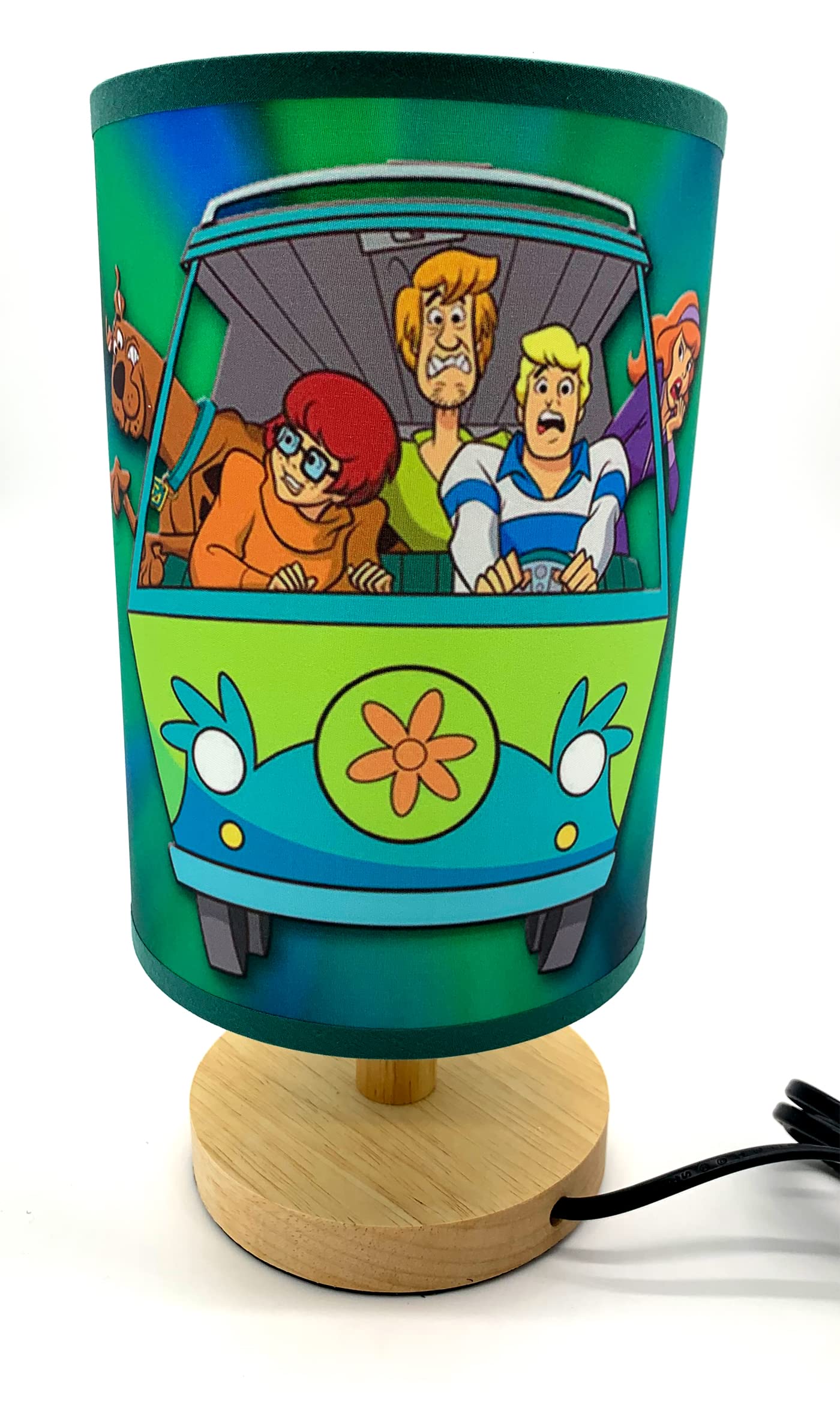 Fdecor Scooby Scoob Table Lamp Bedside Light Wood Base Room Decoration Or Great Ideas