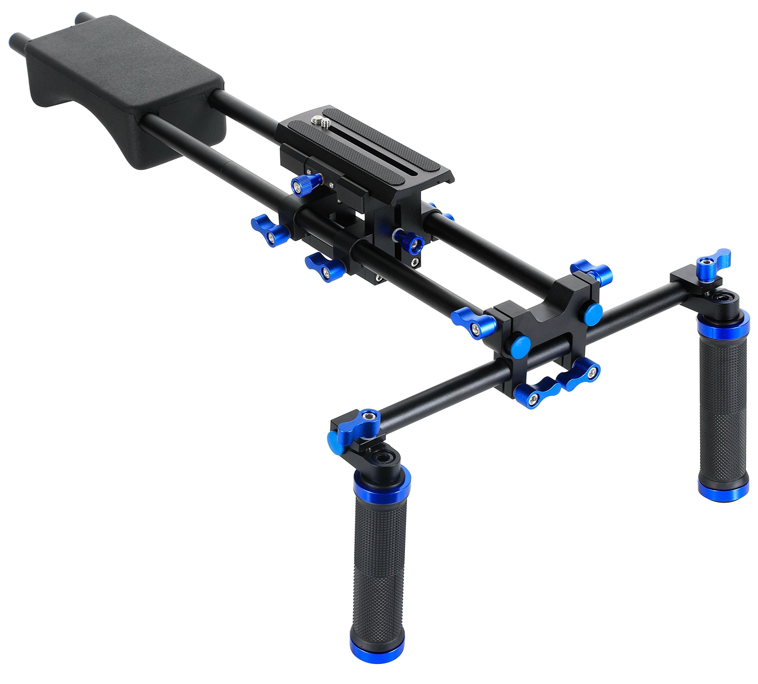 Sunsmart Pro Dslr Rig Shoulder Support Stabilizer/Steady Shoulder Rig With 1/4" Thread For Dslr Cameras And Dv Camcorders