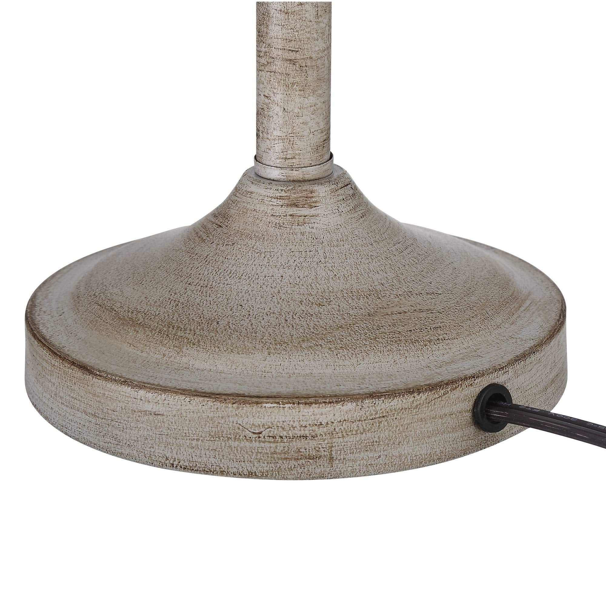 360 Lighting Lynn Country Cottage Rustic Buffet Table Lamps 26 3/4" Tall Skinny Set Of 2 Light Beige Wood Oatmeal Fabric Tapered Drum Shade For Living Room House Home Dining Office Entryway Family