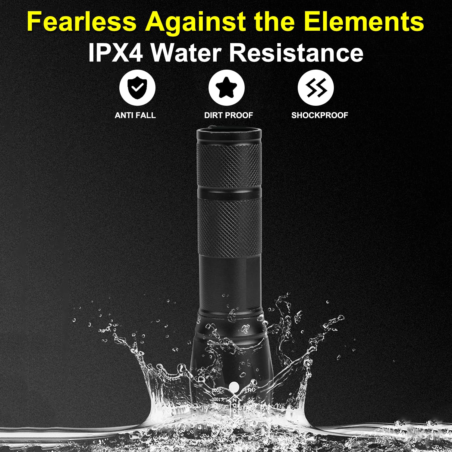 Hyvczp Rechargeable 2 In 1 Red Flashlight, Portable Waterproof Red Light Flashlight, Led Flashlight With White And Red Light Combination, Red Light For Night Observation, Astronomy, Aviations