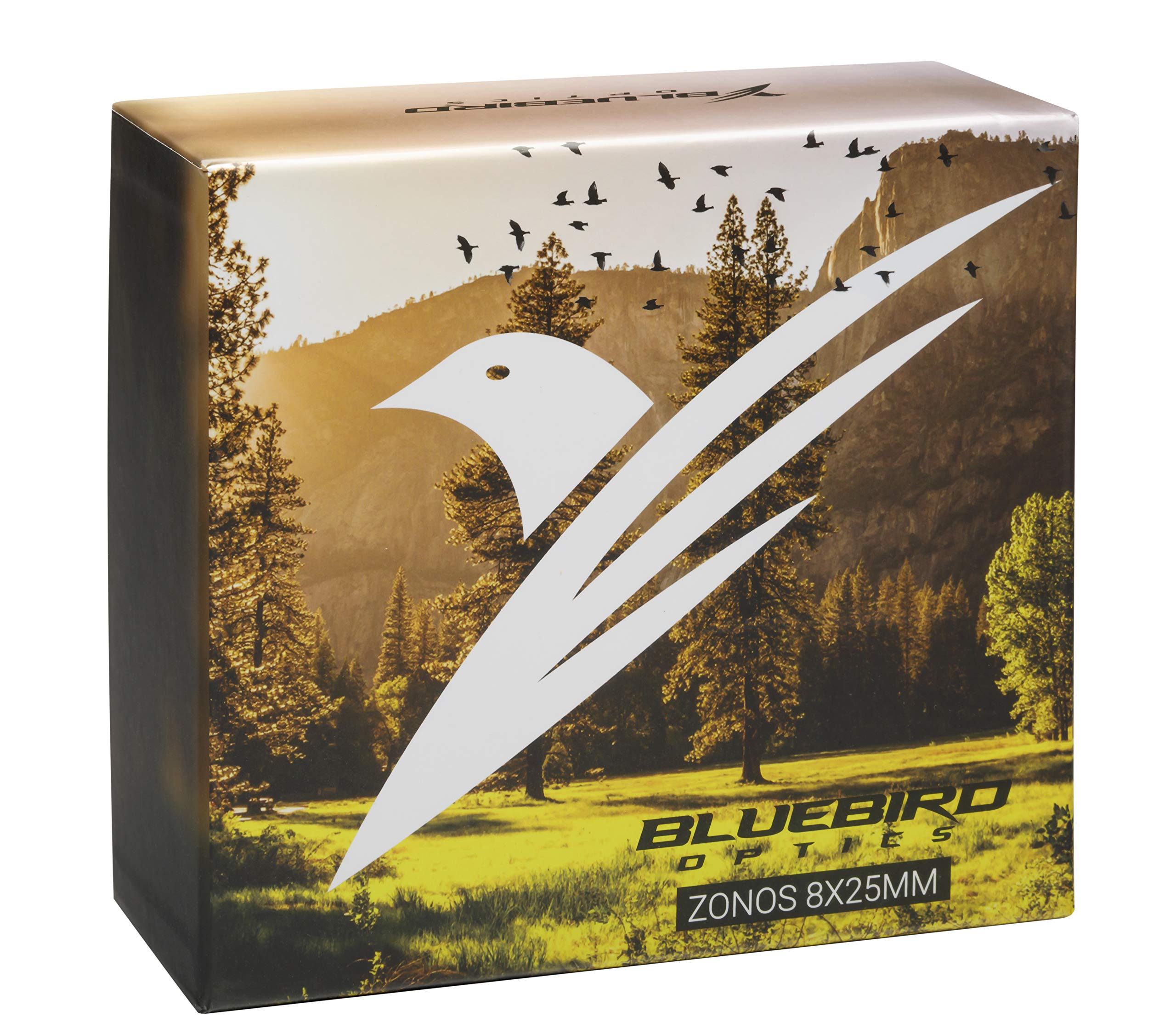 Bluebird Optics Zonos Hd 8X25Mm Compact Birding Binoculars