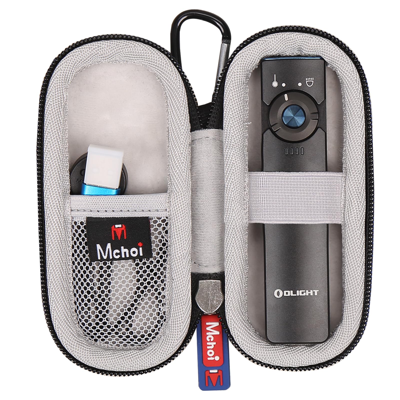 Mchoi Hard Case For Olight Arkfeld Uv 365Nm Black Light With 1000 Lumens White Led Flashlight, Waterproof Shockproof Led Flashlight Protective Case