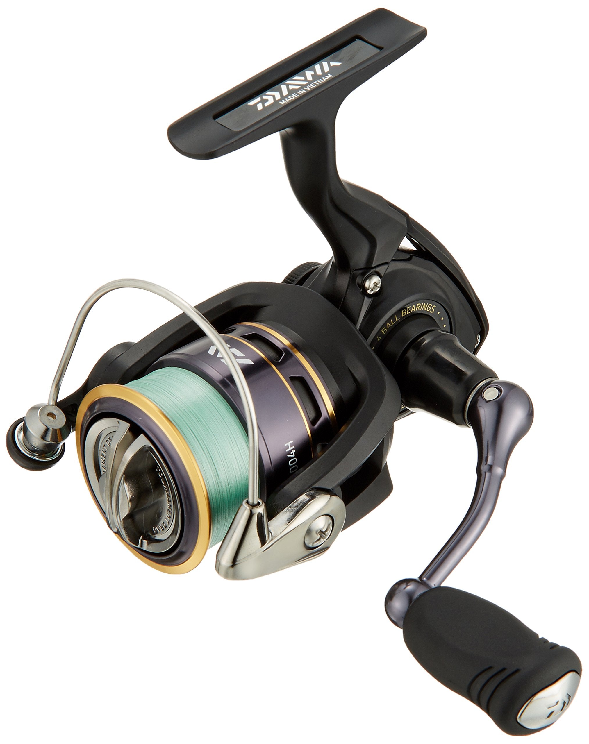 Daiwa Spinning Reel (With Thread), 16 Regal, Pe Line Included (2016 Model)