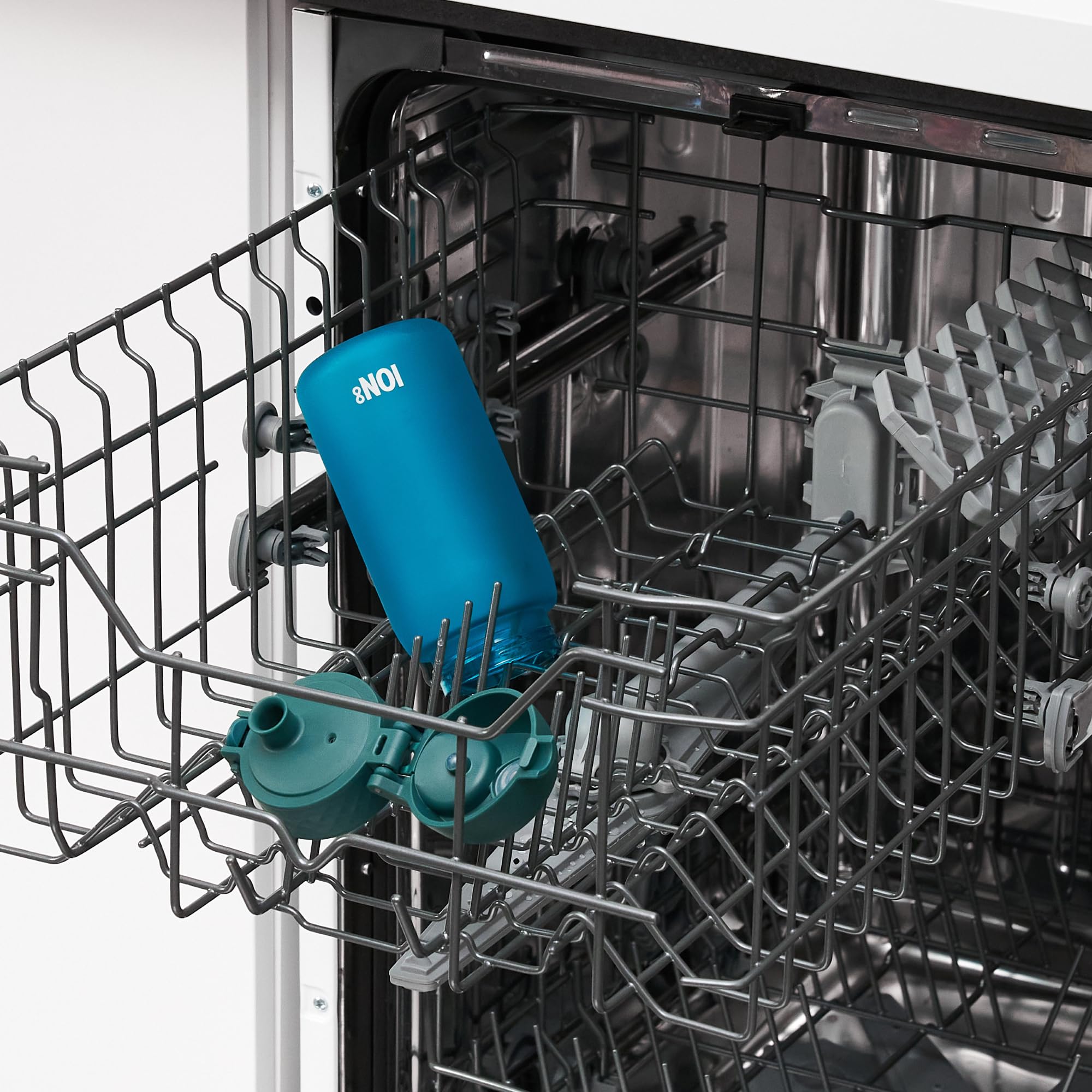 Ion8 Small Water Bottle, 350 Ml/12 Oz, Leak Proof, Easy To Open, Secure Lock, Dishwasher Safe