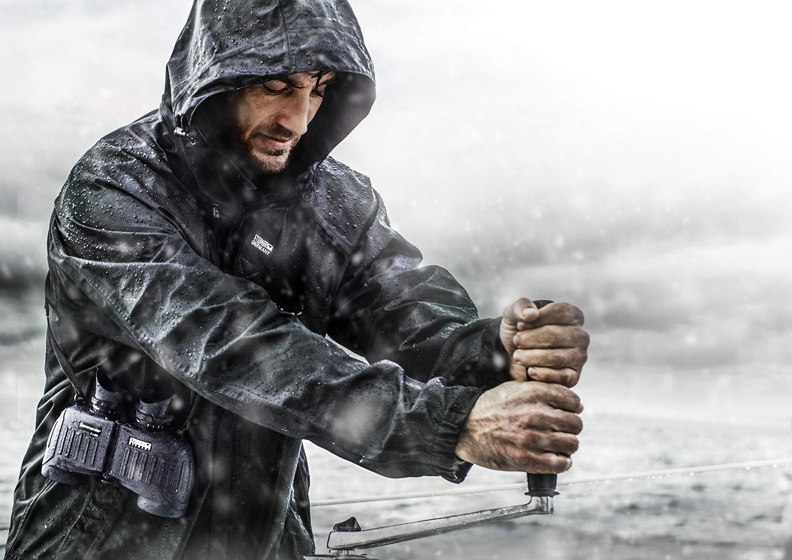 Steiner Marine Binoculars For Adults And Kids, 7X50 Binoculars For Bird Watching, Hunting, Outdoor Sports, Wildlife Sightseeing And Concerts - Quality Performance Water-Going Optics, Black