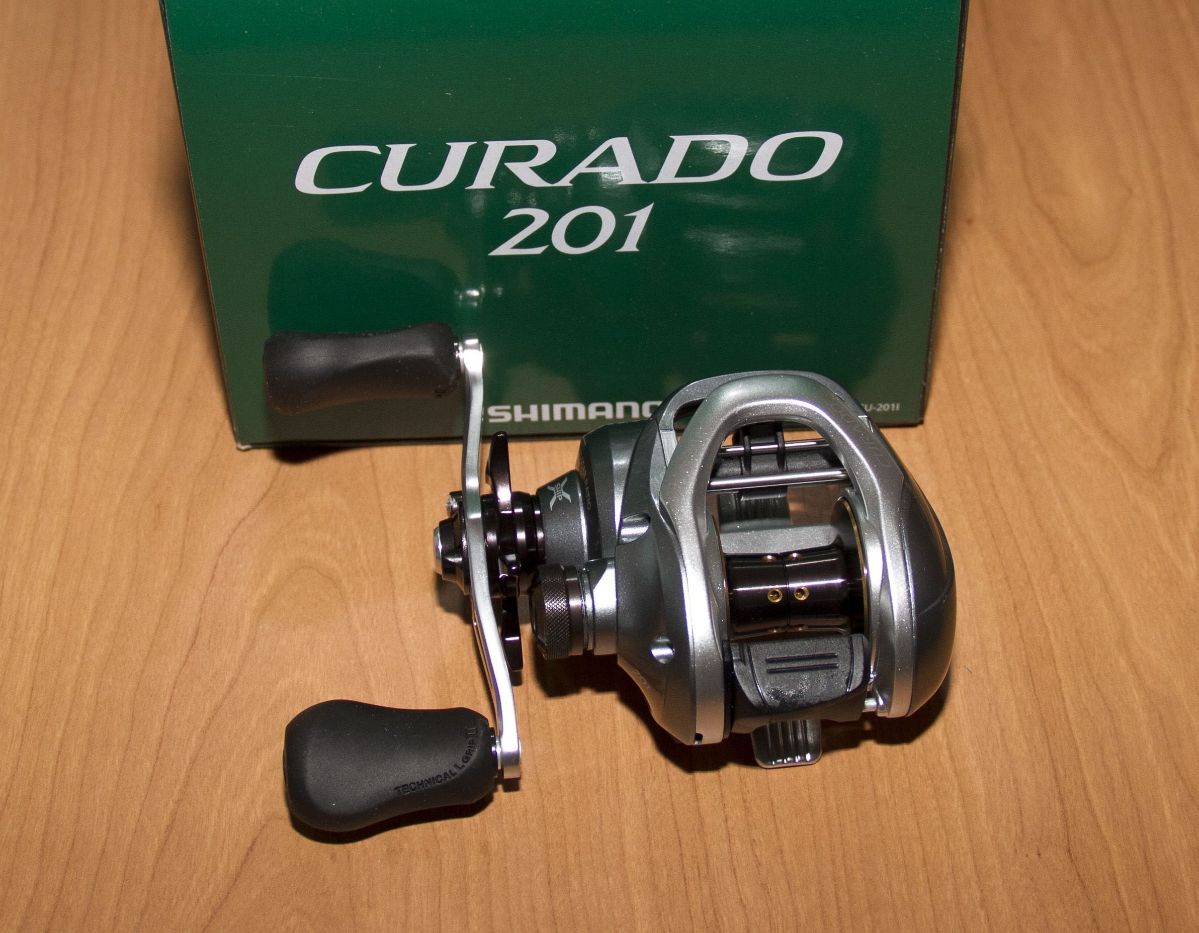 Shimano 201I Curado Lh Baitcast Reel, Grey