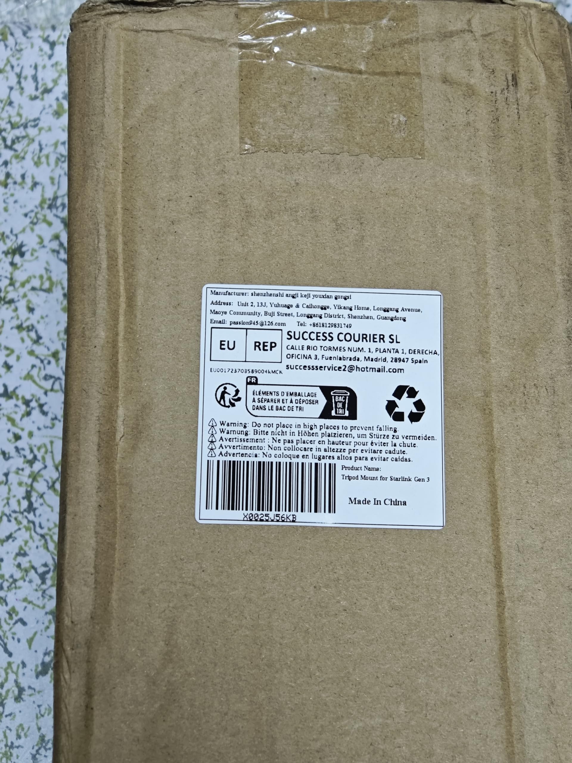 Ankey Starlink Gen 3 Tripod Stand Mount, Adjustable Heavy Duty Tripod Stand Mounting Kit With Pole Mount Compatible With Starlink Gen 3