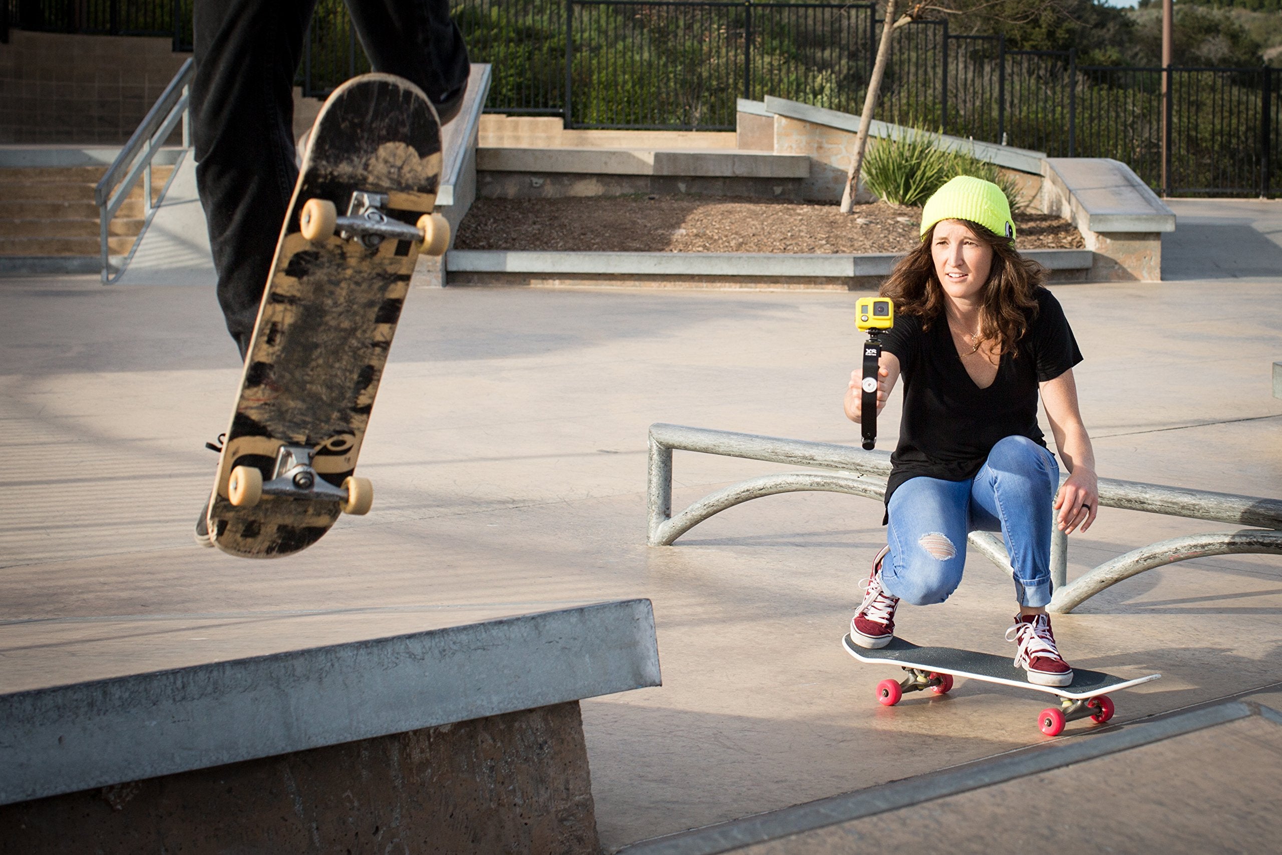 Xsories X-Steady Lite, Handheld Camera Stabilizer, Steadicam For Compact Digital Cameras, Gopro 3, 4, Nikon, Canon, Sony, Olympus, Black