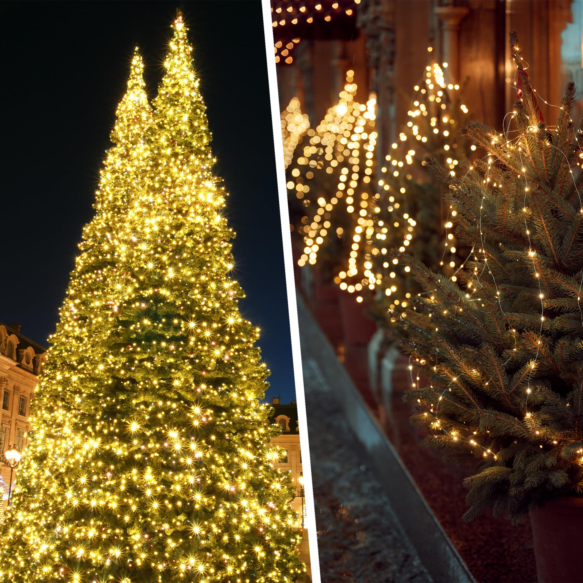 Selarlyt 200 Led 72Ft Solar String Lights For Outside, Solar Fairy Lights For Outside Waterproof With 8 Modes, Twinkle Light For Patio Tree Christmas Party Wedding Decor(Warm White)