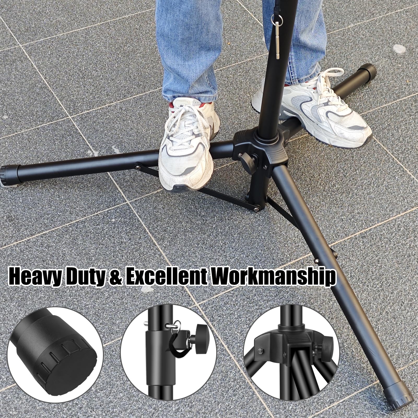 Ankey Starlink Gen 3 Tripod Stand Mount, Adjustable Heavy Duty Tripod Stand Mounting Kit With Pole Mount Compatible With Starlink Gen 3