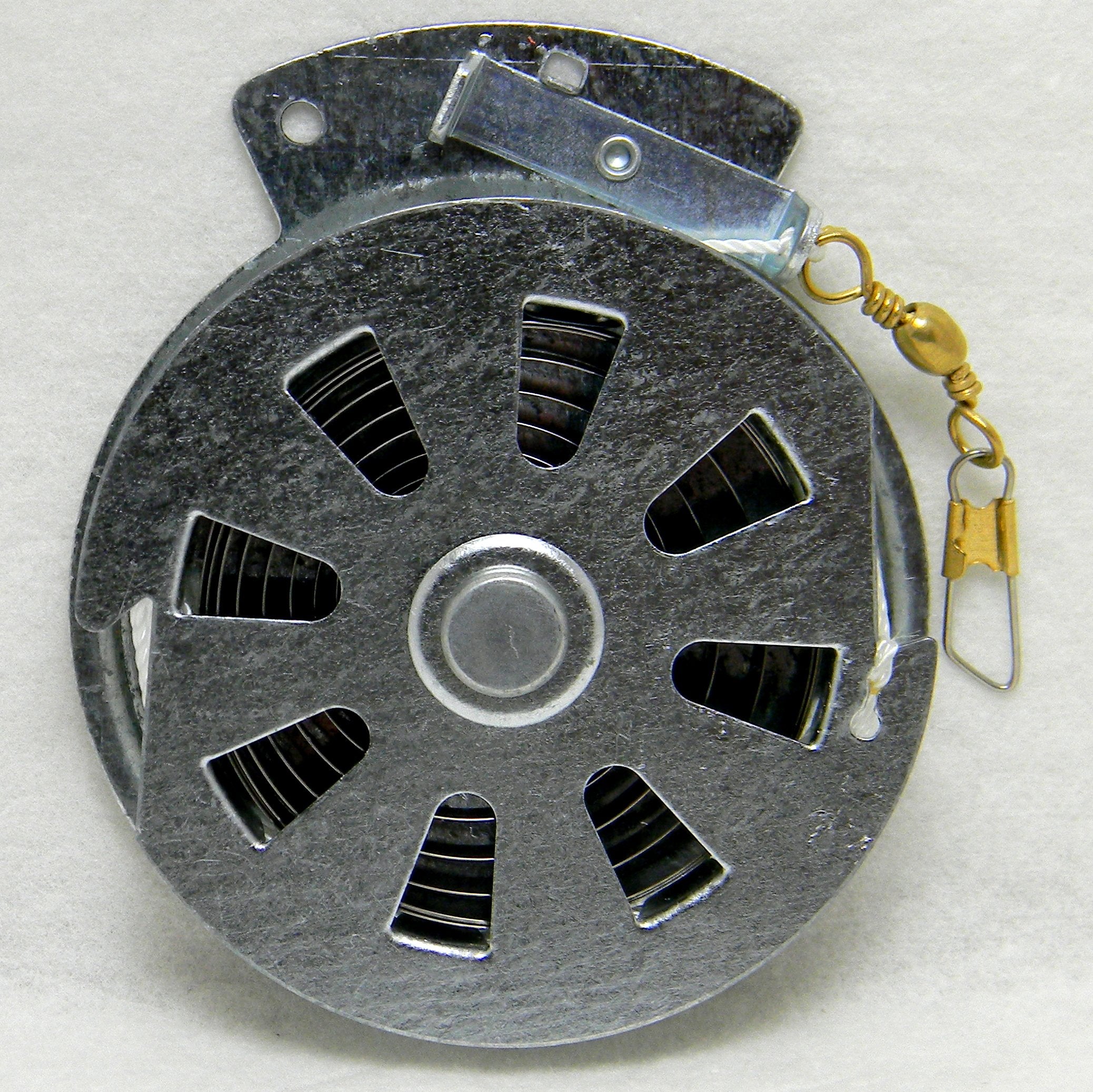 Yo Yo Reel 4 Mechanical Fisher'S Yo Yo Fishing Reels -Package Of 4 Reels- Yoyo Fish Trap -(Flat Trigger Model) By Mechanical Fisher Yoyo Automatic Fishing Reel
