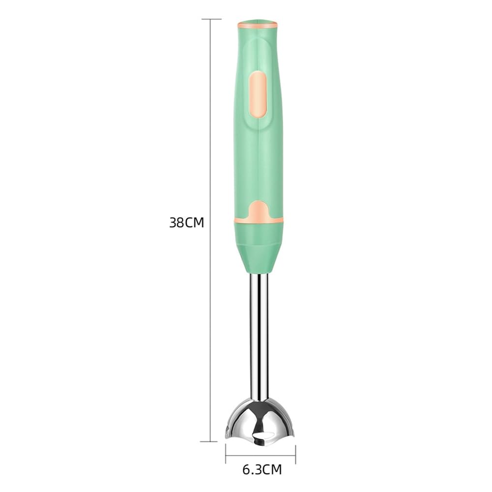 Tassteen Immersion Hand Stick Blender Electric Food Vegetable Grinder Food Mixer Purees Smoothies Shakes Sauces Soups Sage C Us Plug