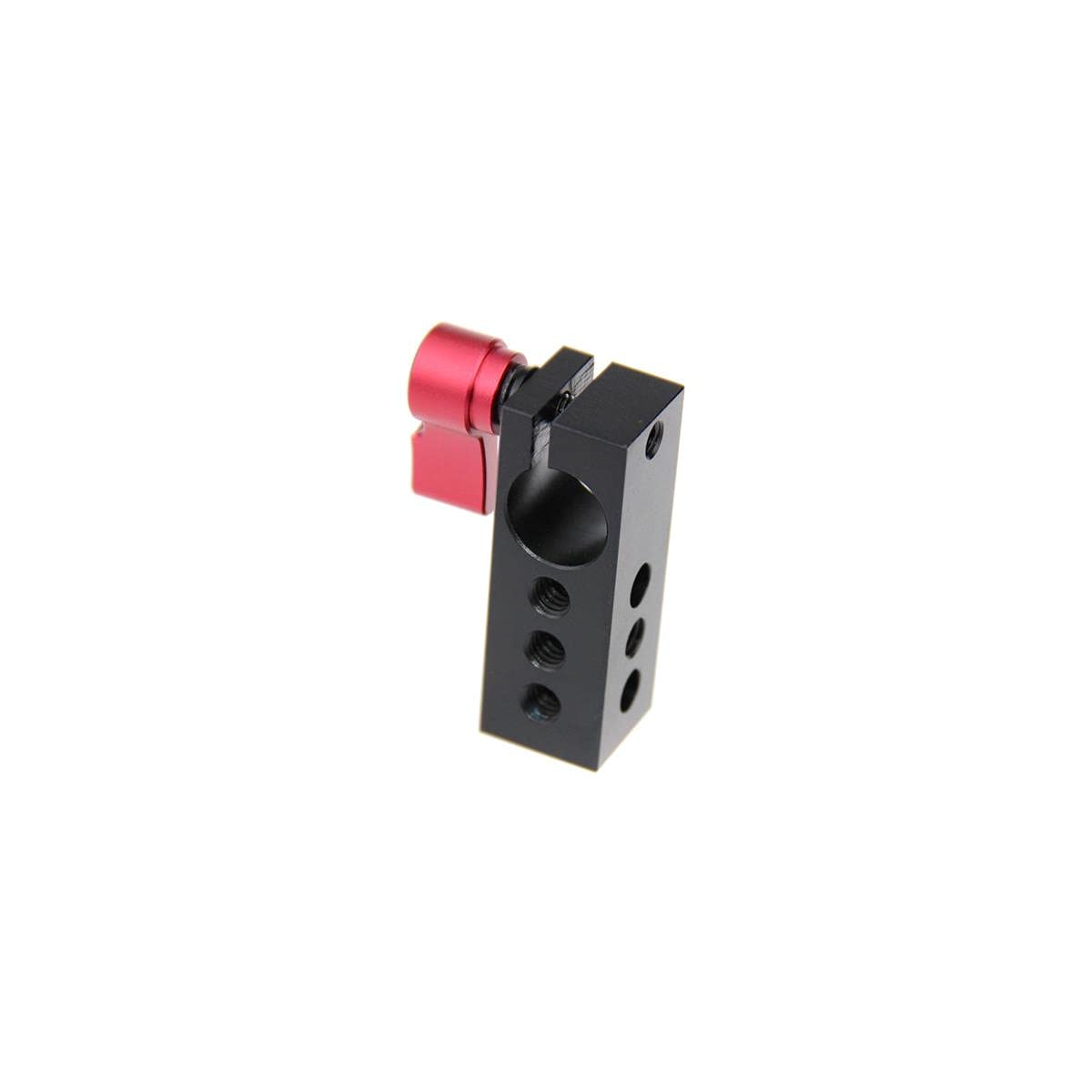 Camvate 15Mm Rod Clamp Holder With 1/4" Thread For Dslr Rig Rail Support Magic Arm Monitor - 1093