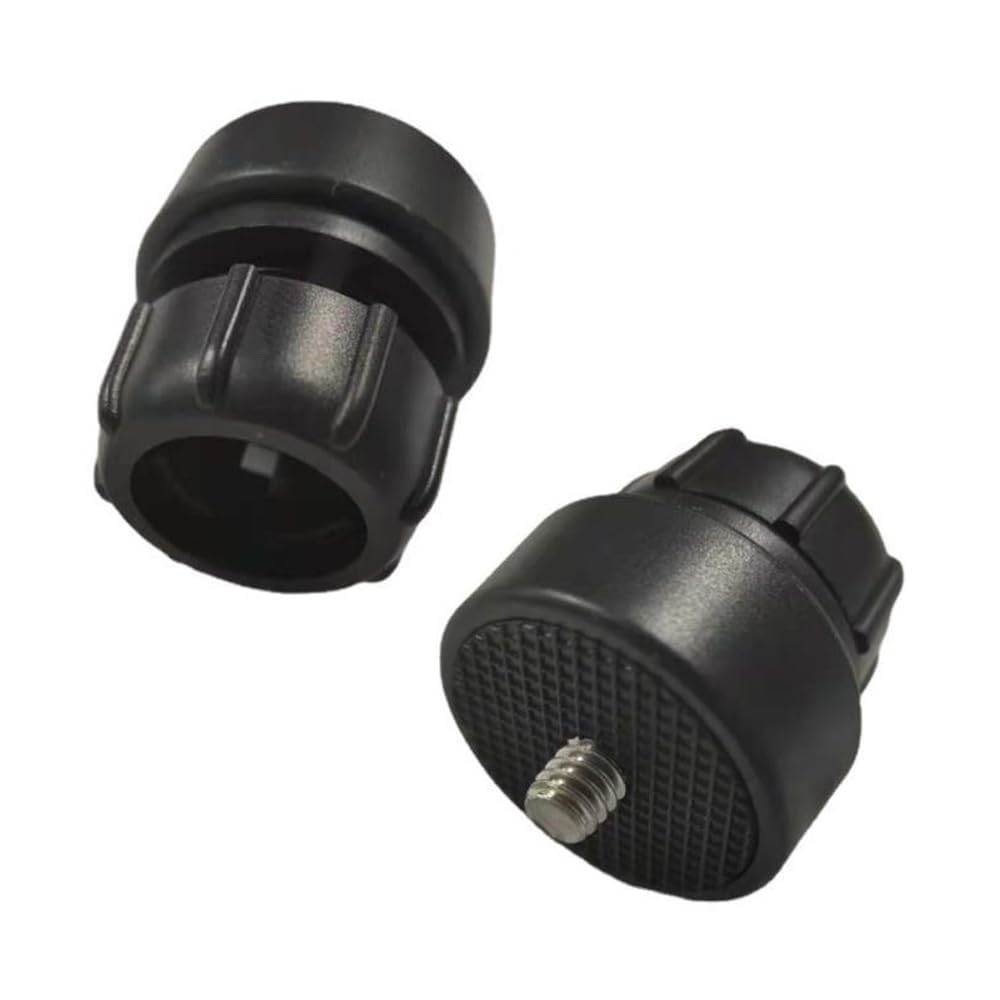 Thtrht 2 Pack 1/4 Screw To 17Mm Ball Mount Base Mount Stand Interface Socket Joint For Tripod Dv Camera Car Monitor Gps Phone Holder Clip Ring Light Hose Bracket Webcam