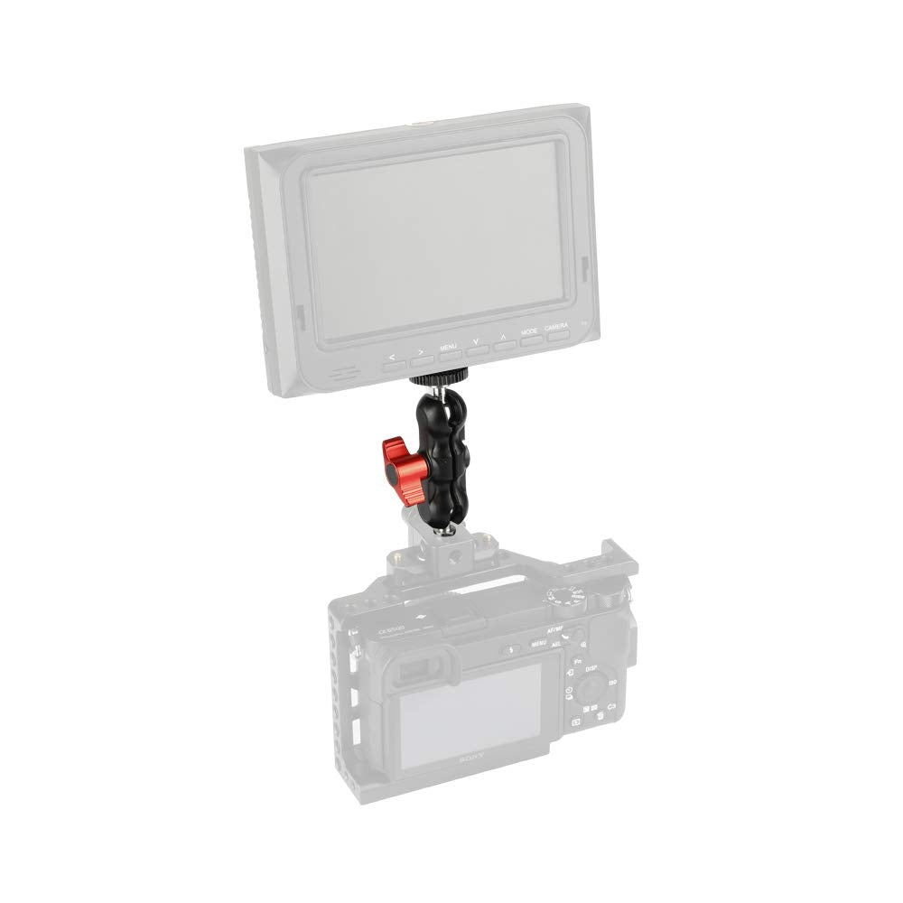 Camvate 30Mm Monitor Mount Rod Clamp + 25Mm Rod Clamp + Universal Magic Arm