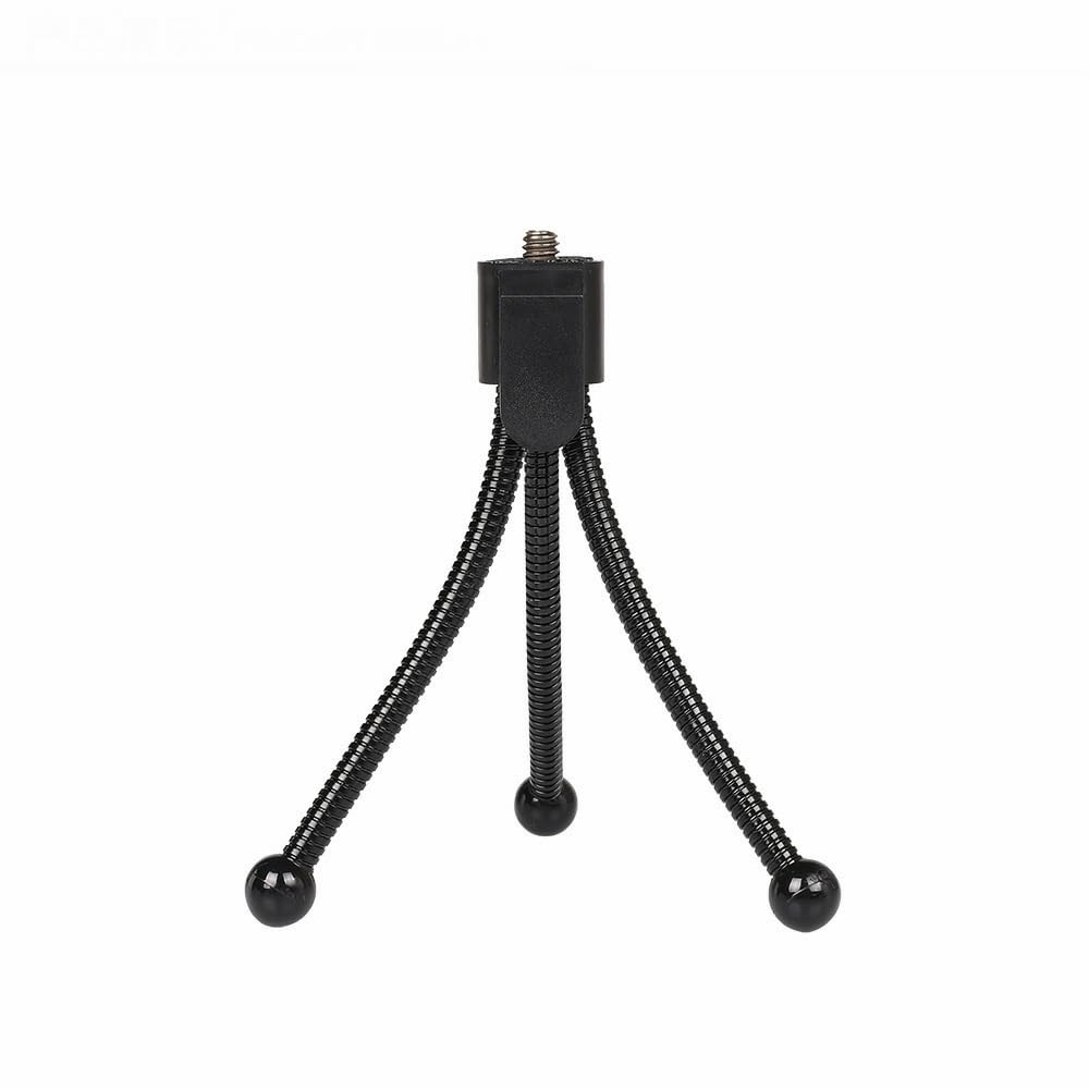 Reflex Camera Lightweight Metal Table-Top Tripod Stand – Compact, Durable Mini For Digital Cameras, Video Cameras – Portable 3-Section Non-Slip