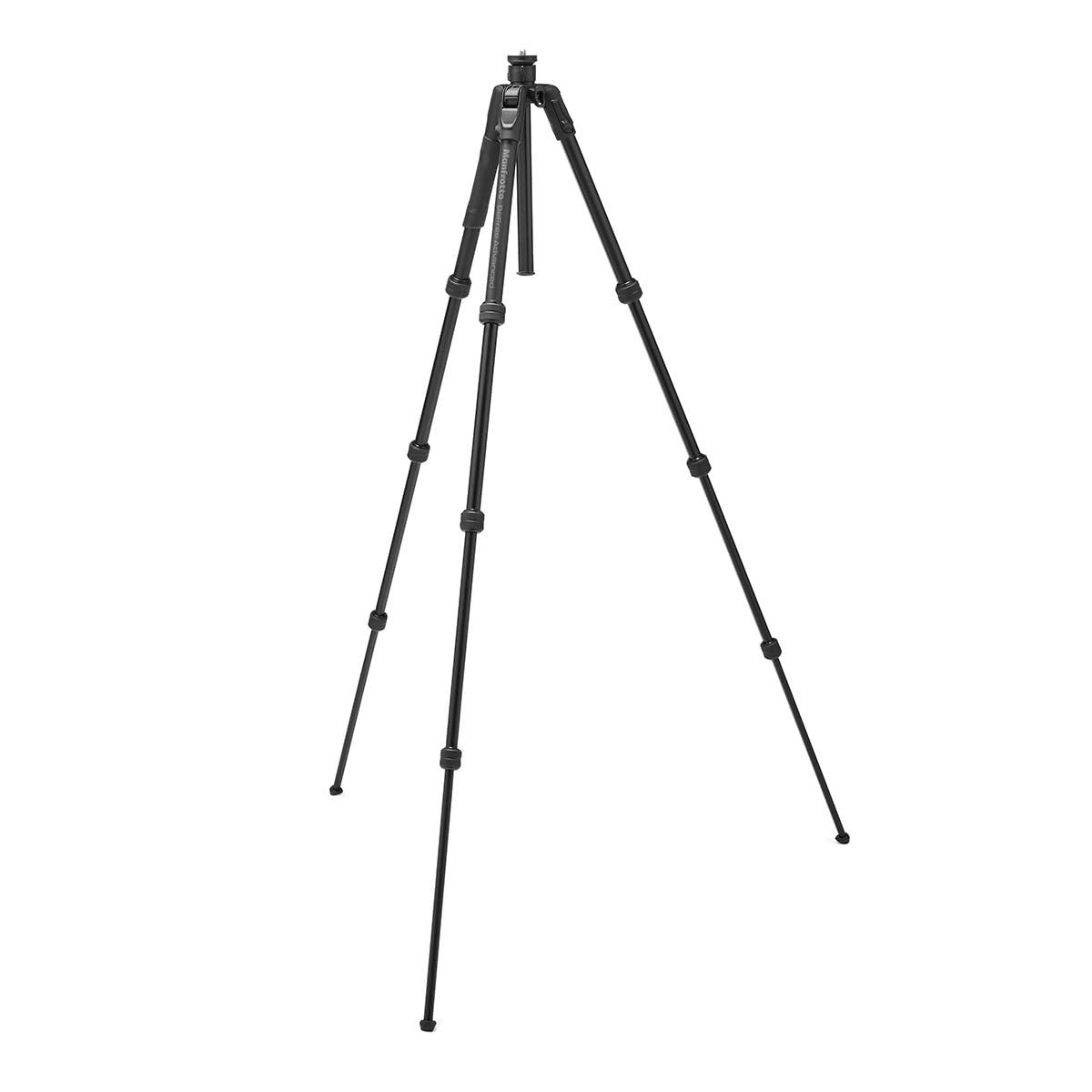 Manfrotto Be Gt Pro 4-Section Aluminum Travel Tripod Legs, Black Matte