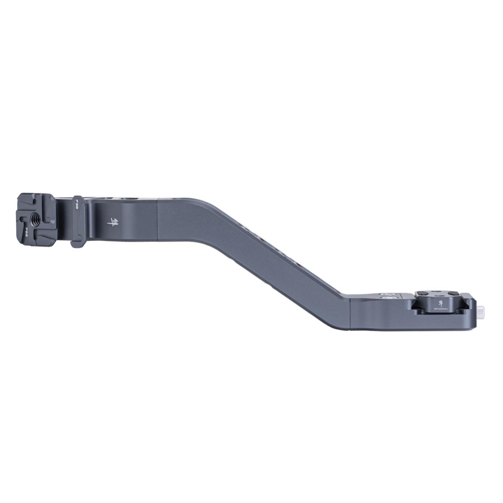 Falcam Rs4 Gimbal Sling Handle Bracket L With Side Plate For Dji Rs 4 Mini,Rs4,Rs 3 Mini, Rs 3, Rs 3 Pro, Rs 2, Rsc 2 Stabilizer, Ergonomic Grip For Low Angle Shots-F22A4501