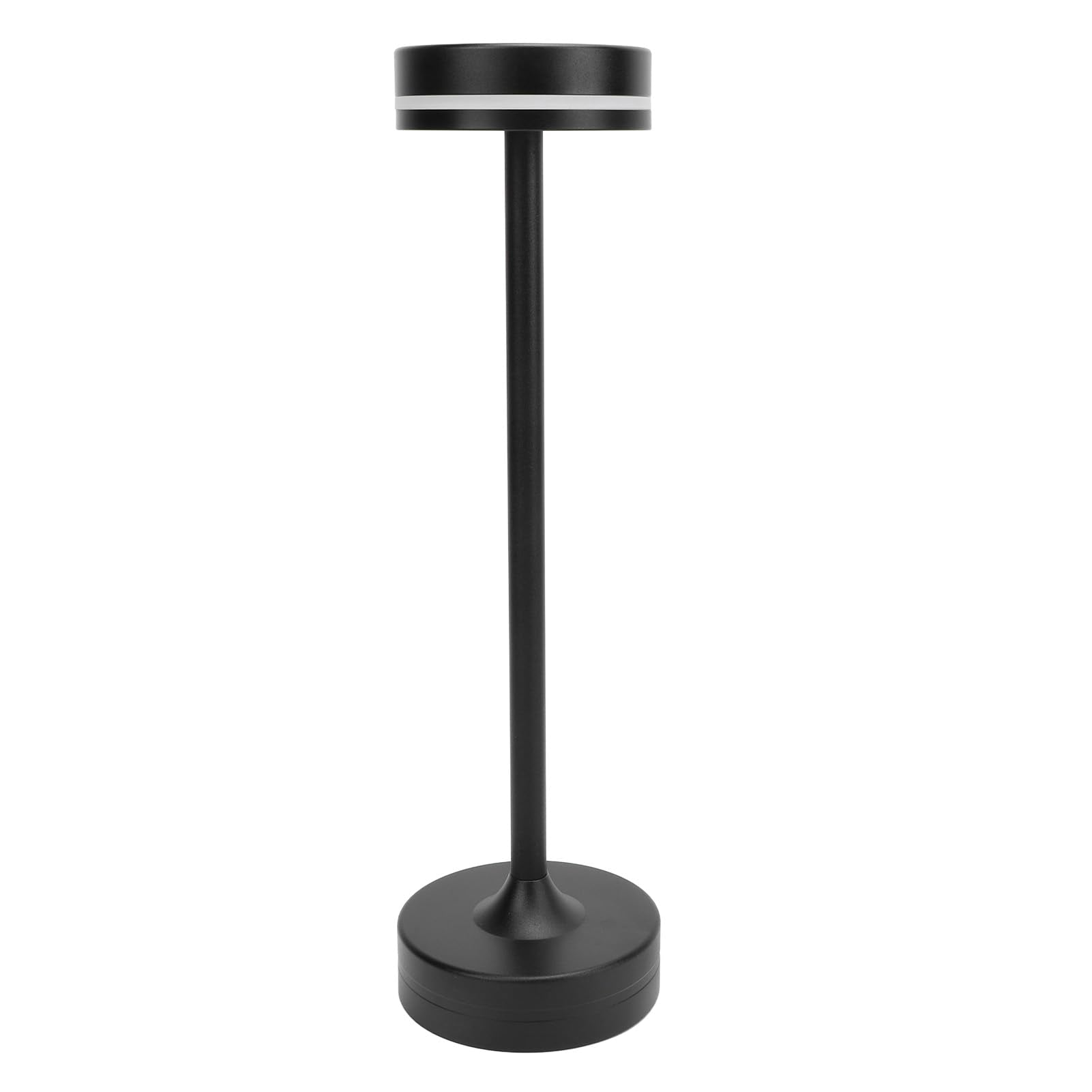 Dpofirs Small Cordless Led Table Lamp, 2000Mah Rechargeable Lamps, Portable Touch Sensing 3 Color Stepless Dimmable Bedside Night Lamp For Bedroom Dorm Office