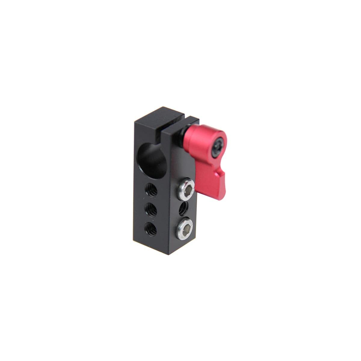 Camvate 15Mm Rod Clamp Holder With 1/4" Thread For Dslr Rig Rail Support Magic Arm Monitor - 1093