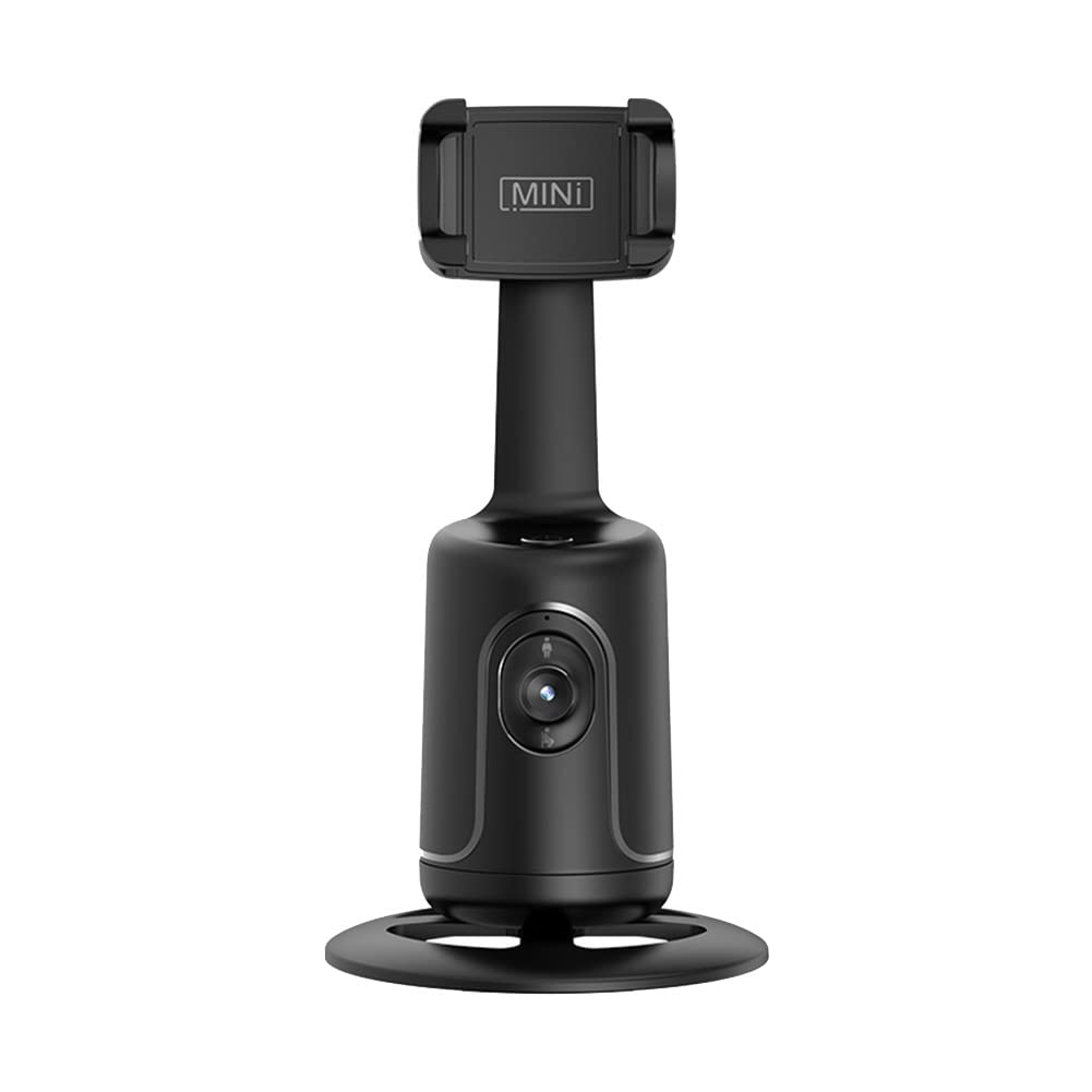Midautoo Phone Auto Face Tracking Gimbal Stabilizer 360° Rotation Desktop Handheld Gimbal Phone Tripod For Live Streaming-A