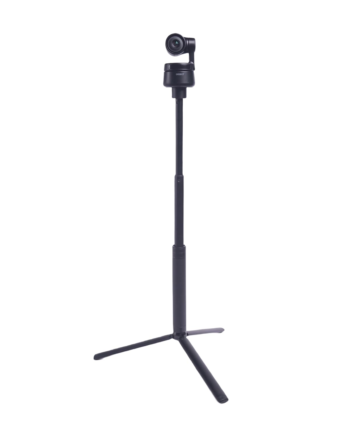 Obsbot Extendable Tripod, Desk Tripod For Tiny 2/Tiny 4K/1080P/Tail Air/Meet 4K Webcam, Lightweight, Sturdy, Foldable, Stand Tripod For Video Recording, Meeting, Streaming, Etc.