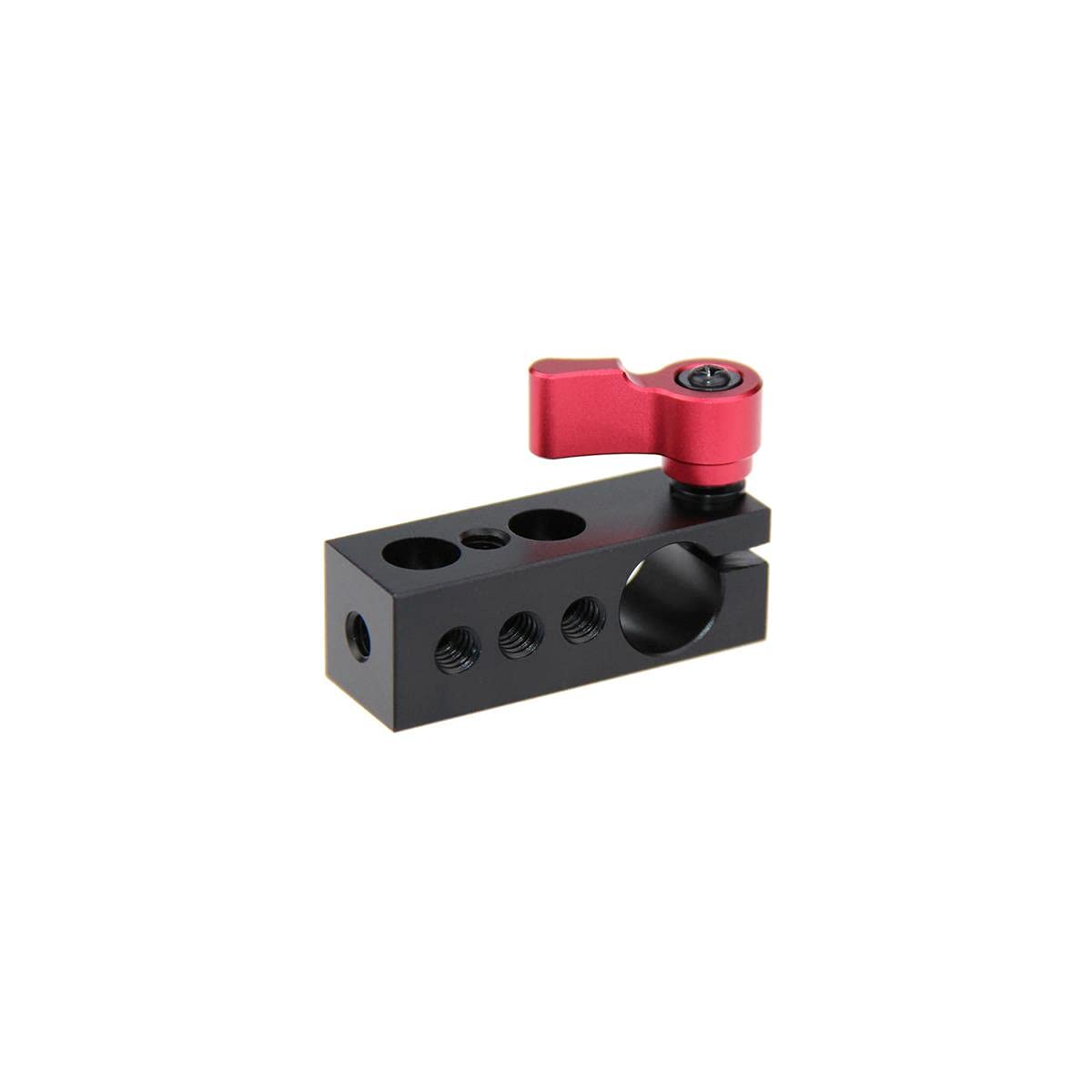 Camvate 15Mm Rod Clamp Holder With 1/4" Thread For Dslr Rig Rail Support Magic Arm Monitor - 1093