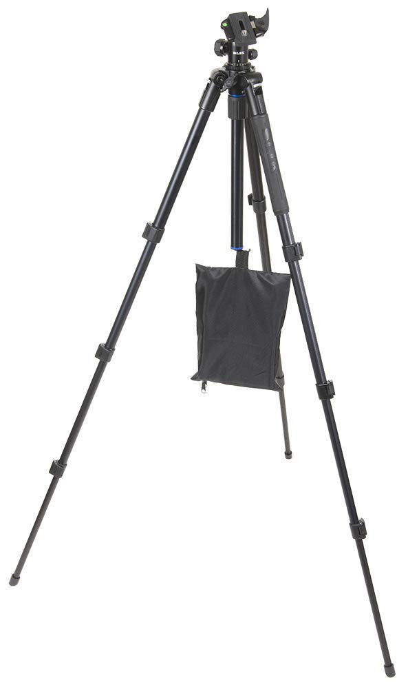 Slik Pro Al-324Bh4 W/Sbh-400 Ball Head For Mirrorless/Dslr Sony Nikon Canon Fuji Cameras And More - Black (613-360)
