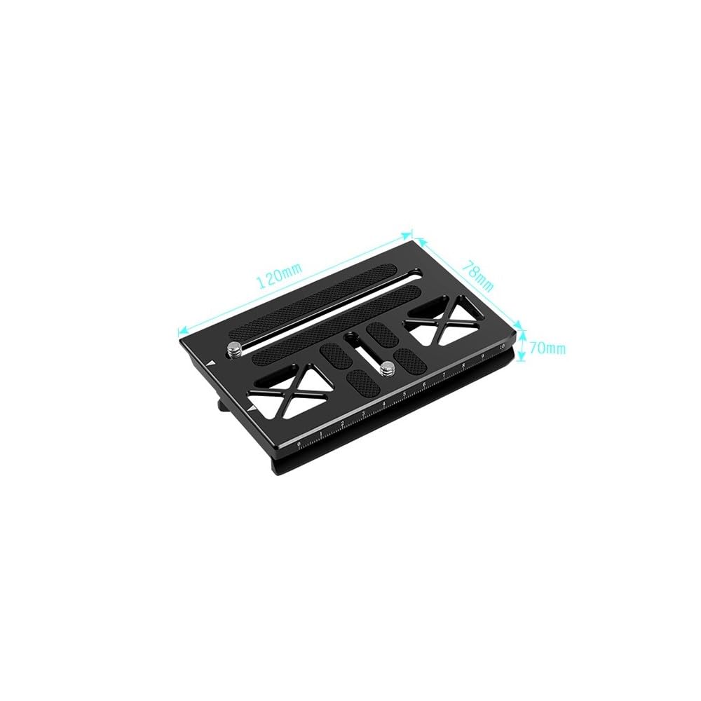 Ycyuyufuns Stabilizer Misalignment Plate Bmpcc 4K Quick Release Base Mounting Plate For Dji Ronin-S