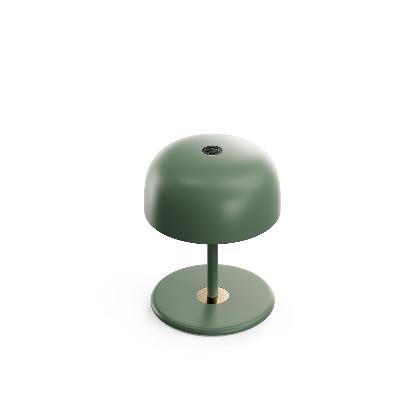 Artilo 3-Height Adjustable Cordless Led Table Lamp (11.6"/8.66"/5.12") - Rechargeable Touch Control Desk Light With 2700K Warm Lighting, Usb Powered For Bedroom, Camping & Romantic Dinners (Green)