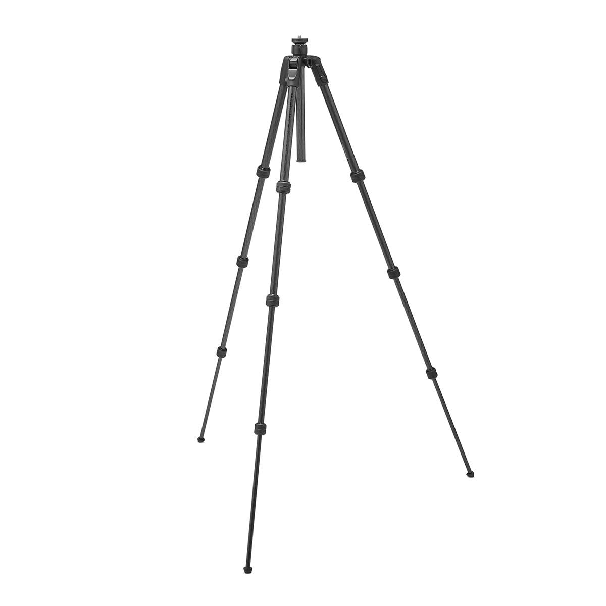 Manfrotto Be Gt Pro 4-Section Carbon Fiber Travel Tripod Legs, Black Matte