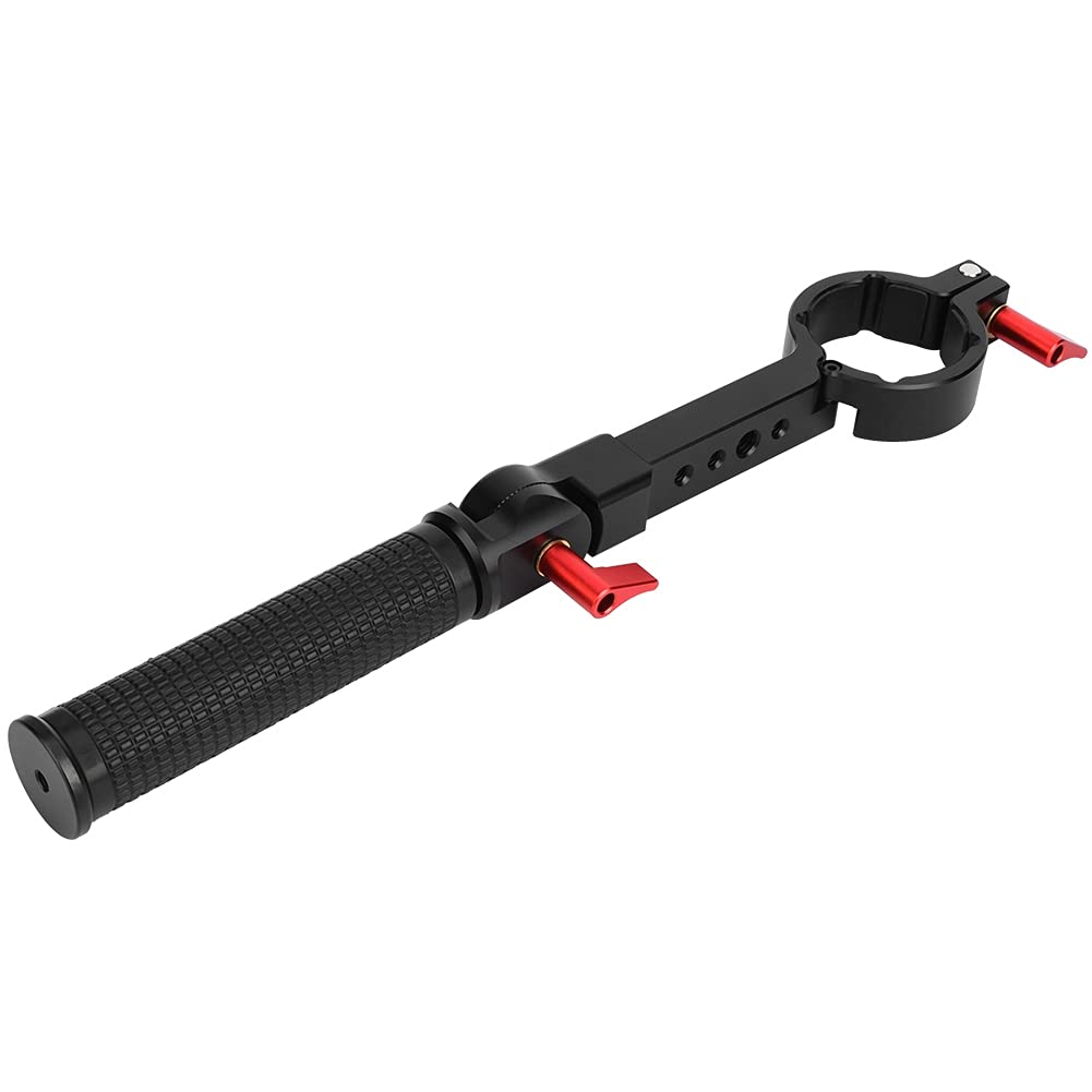 Pocreation Stabilizer Accessories, Ergonomic Design, Gimbal Stabilizer, 1/4Inch 3/8Inch Screw Holes, Adjustable Folding Alloy Handle Sling Grip For Ronin S, Crane 2 (Yunhe 2 Version)